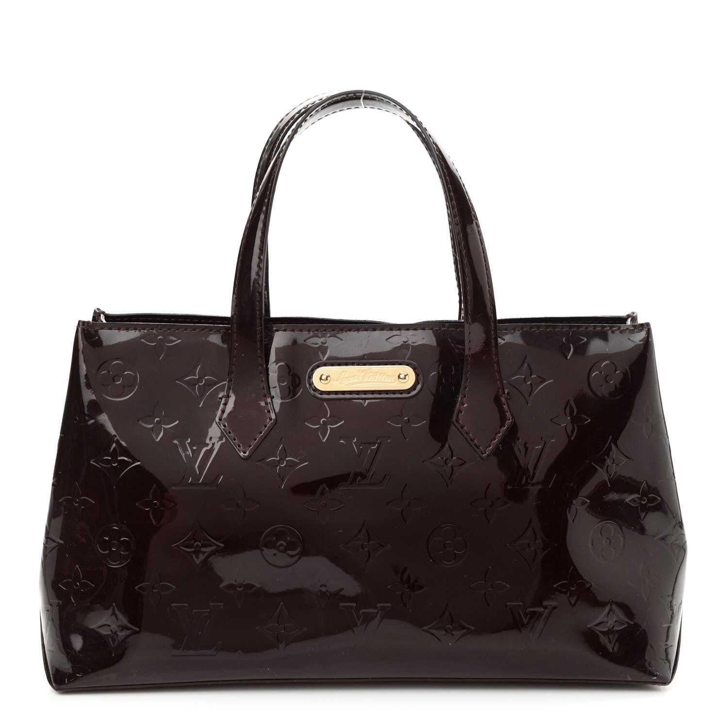 Louis Vuitton Vernis Wilshire PM Amarante 1 of 9