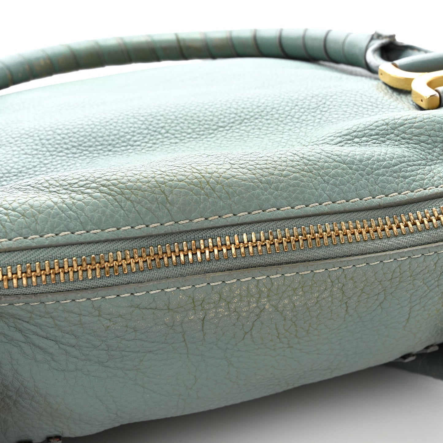 Calfskin Medium Marcie Satchel Fresh Mint