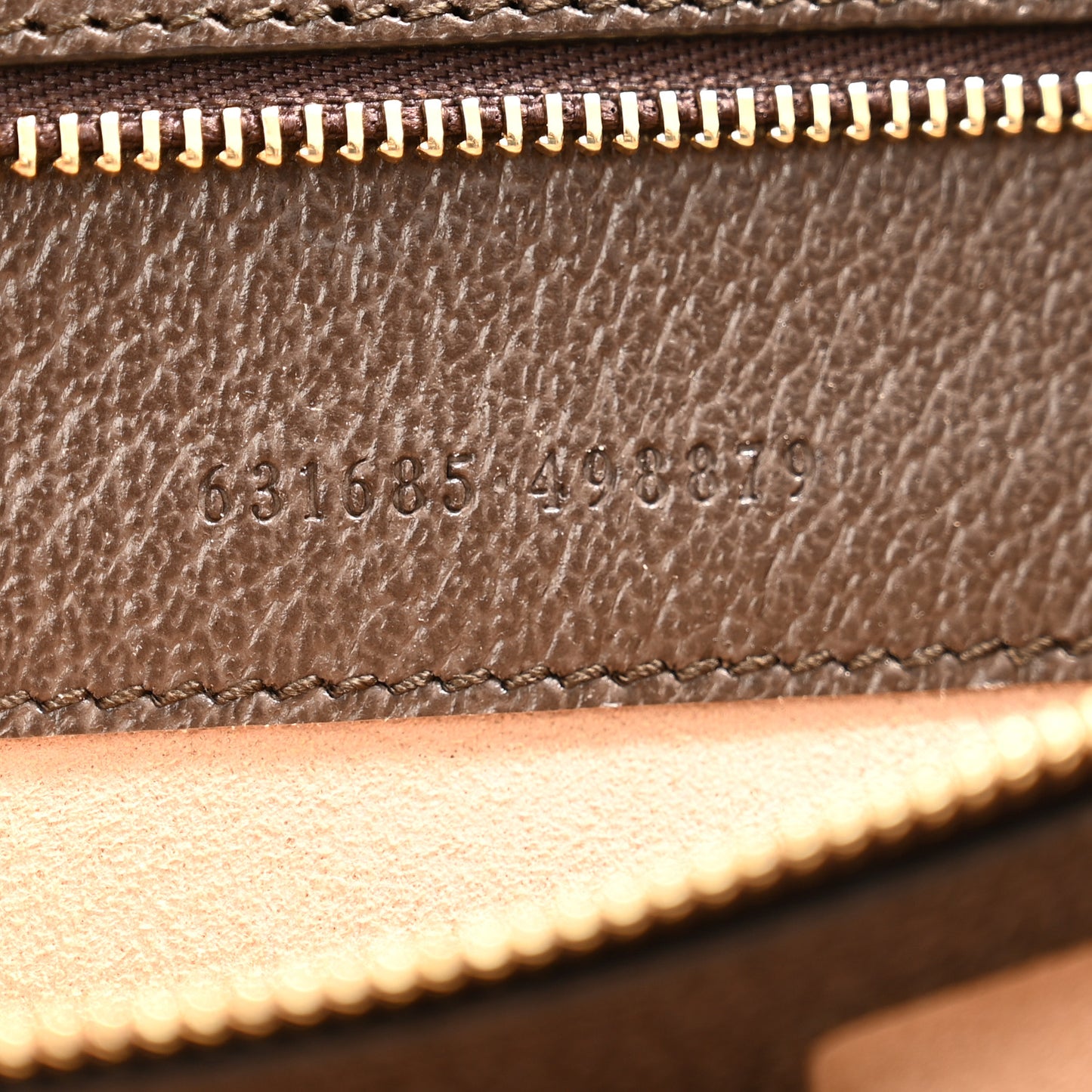 GG Supreme Monogram Textured Calfskin Web Medium Ophidia Shopping Tote Beige Ebony New Acero