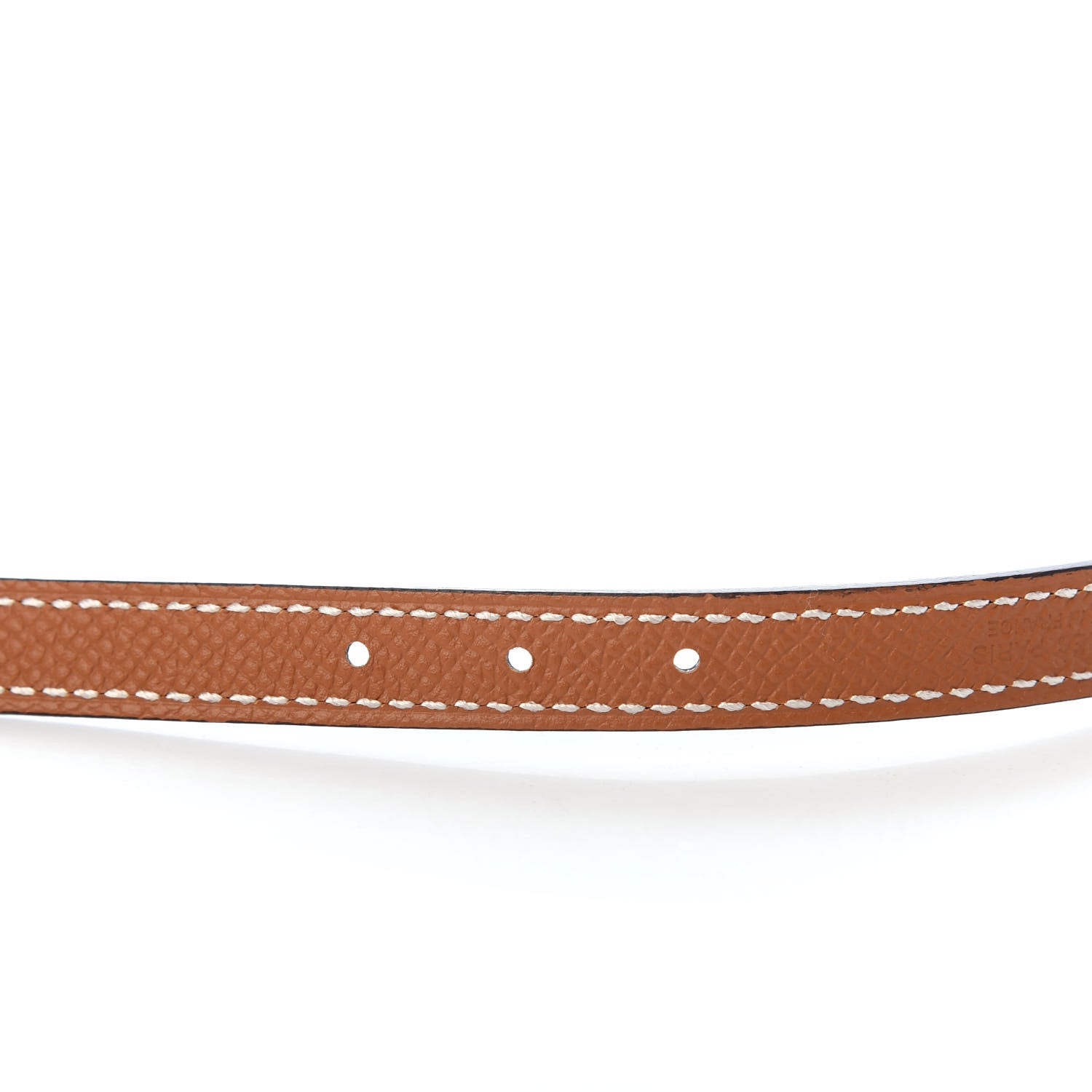 Hermes Swift Epsom 13mm Focus Belt 85 Black Gold 6 of 6