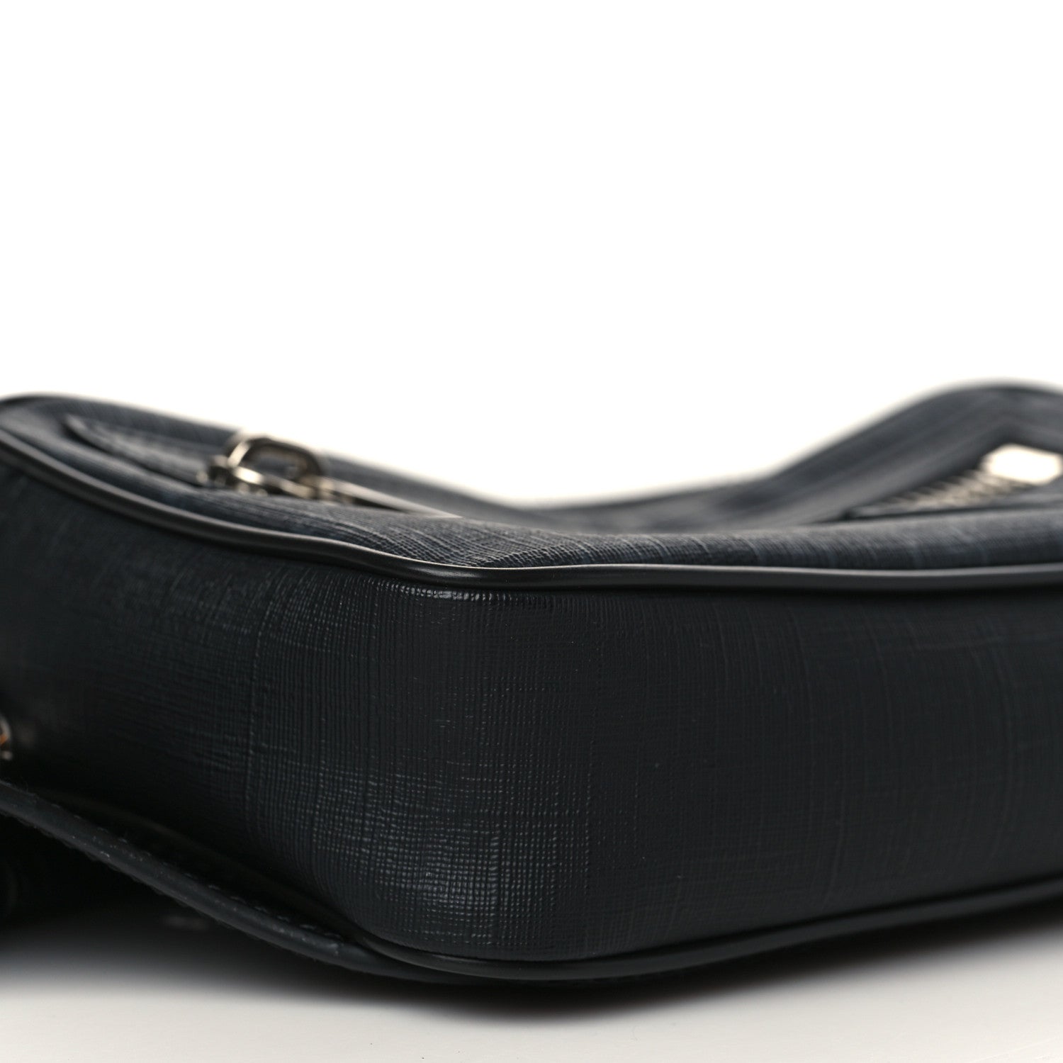 Gucci Soft GG Supreme Monogram Web Belt Bag Black Grey 8 of 9