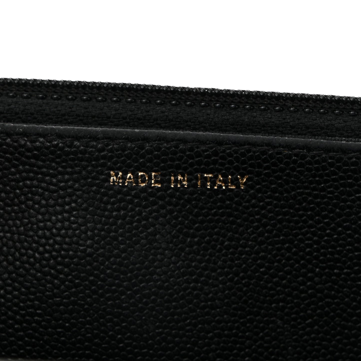 Caviar Quilted Vintage Mademoiselle Wallet On Chain WOC Black