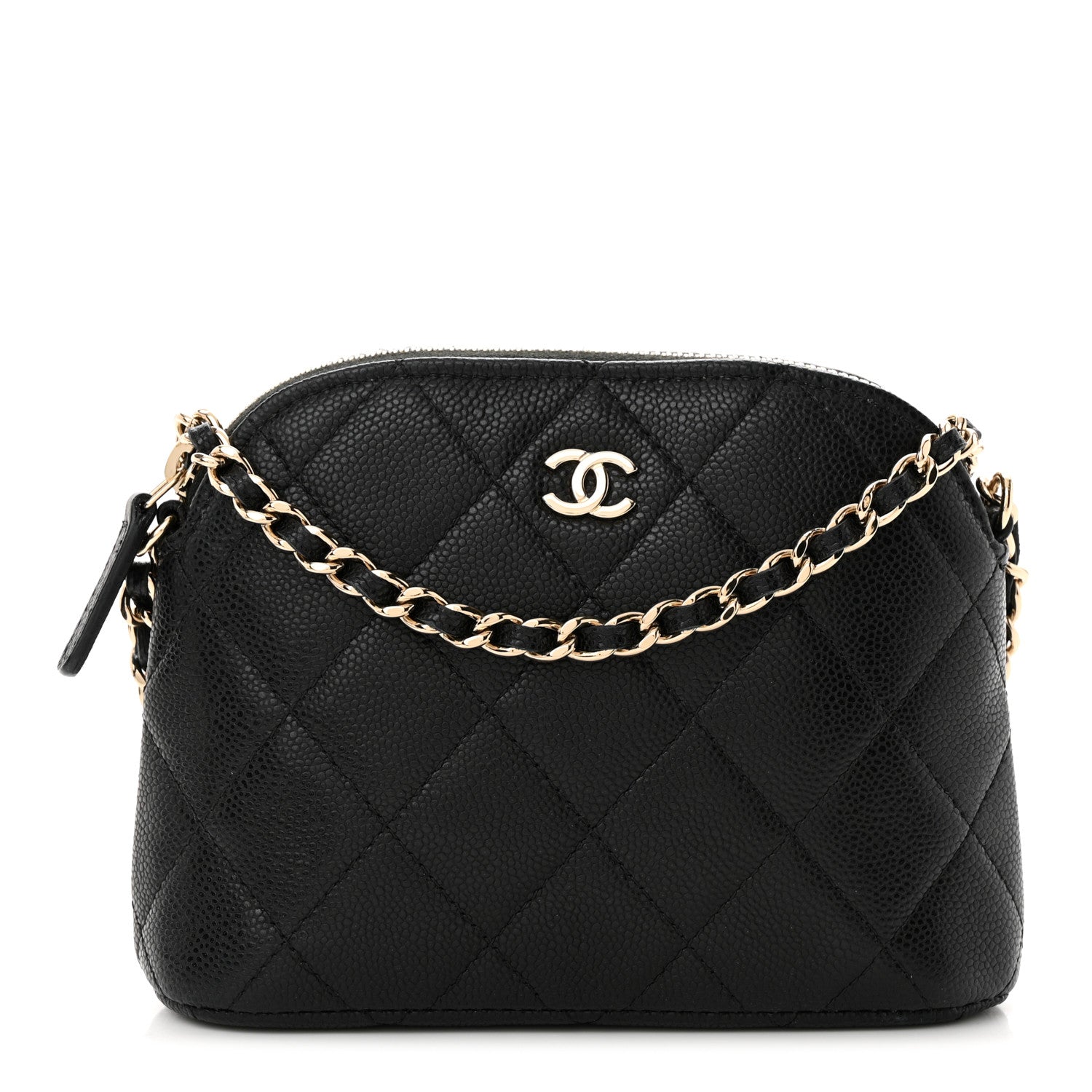 Chanel Caviar Quilted Classic Clutch With Chain Black 1 of 10