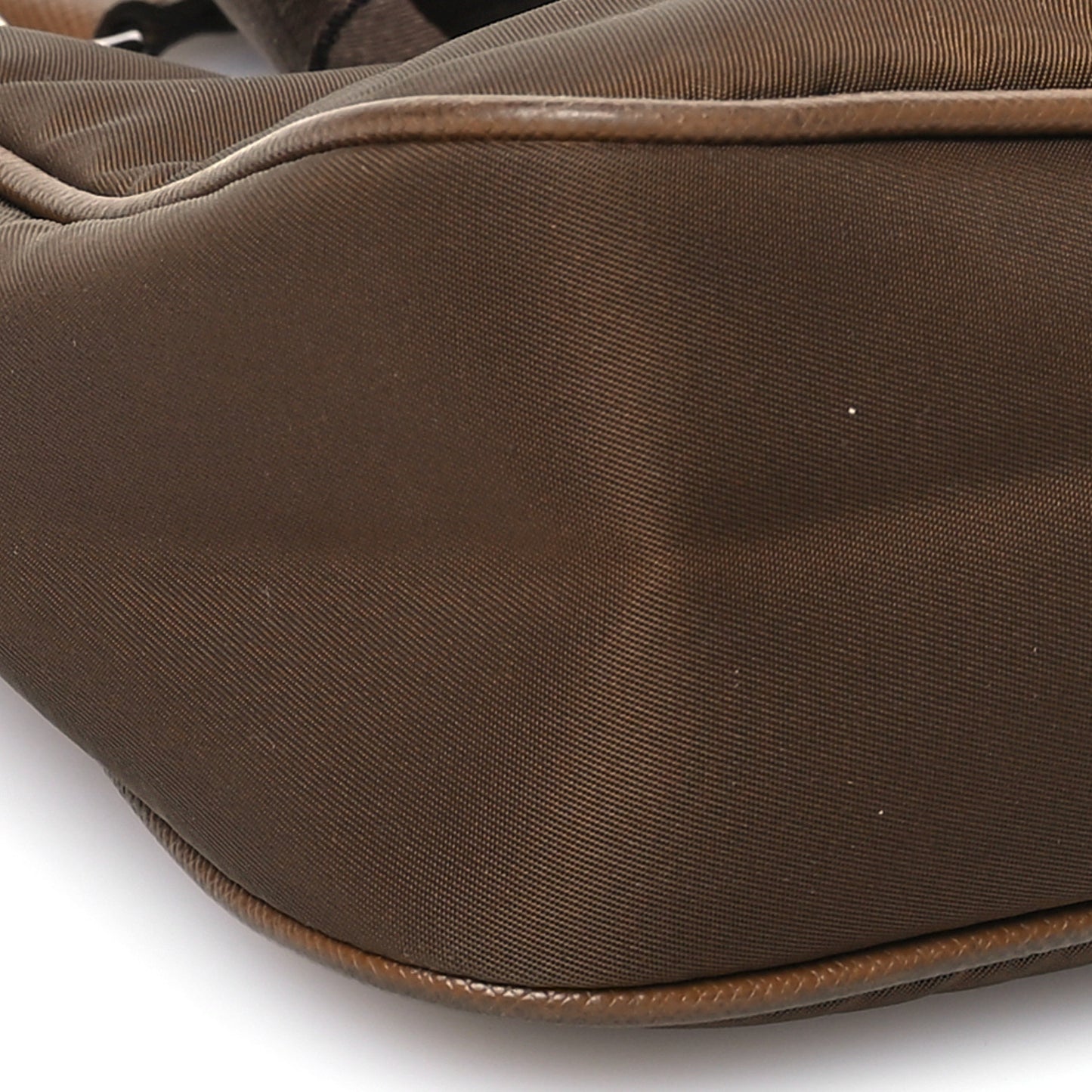 Tessuto Nylon Saffiano Re-Edition 2005 Shoulder Bag Cacao
