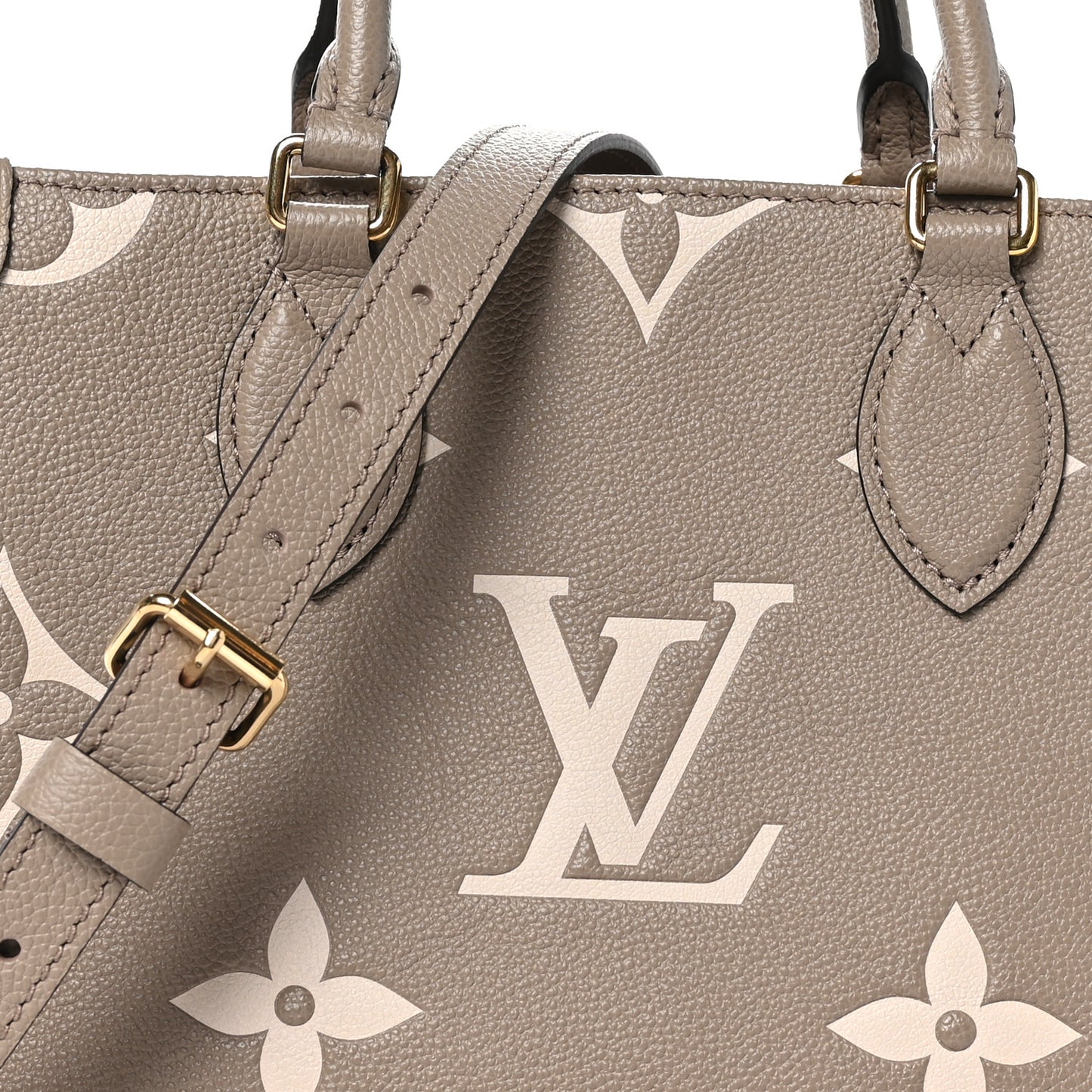 Empreinte Monogram Giant Onthego PM Tourterelle Creme