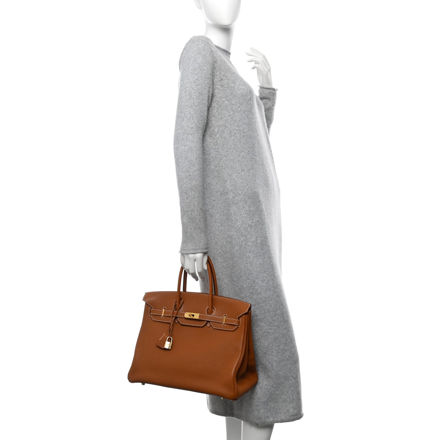 Togo Birkin 35 Gold