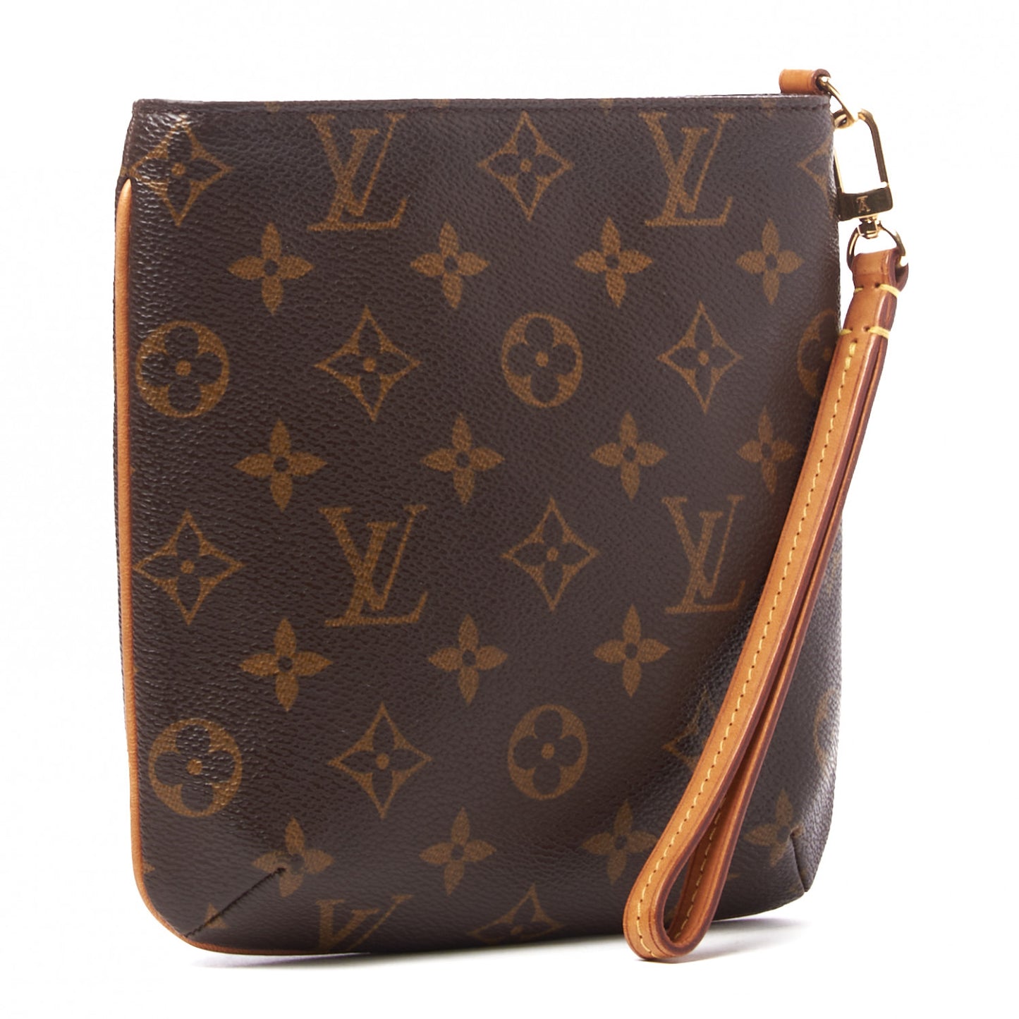 Monogram Partition Wristlet
