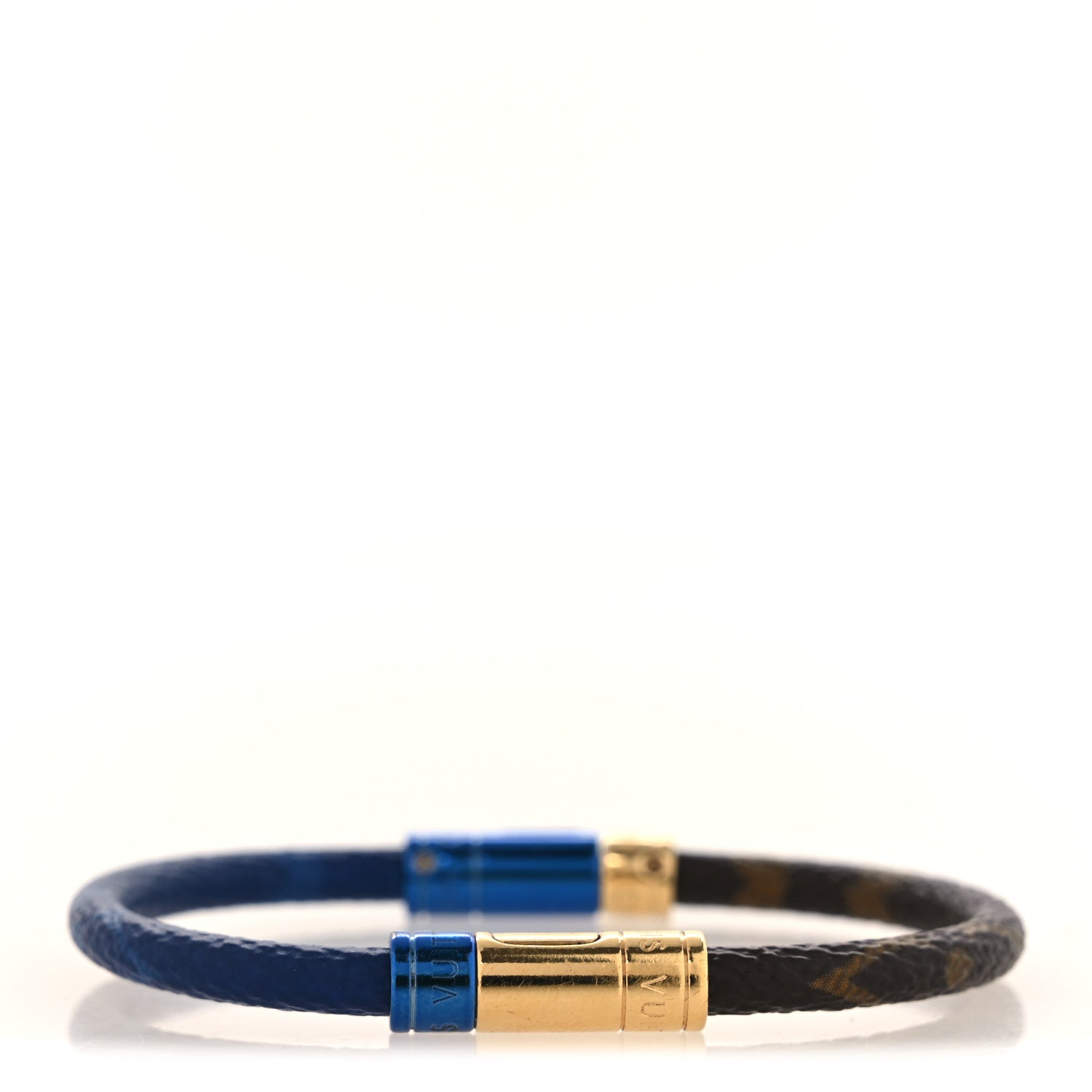 Louis Vuitton Taigarama Split Bracelet 21 Blue 1891458 – FASHIONPHILE