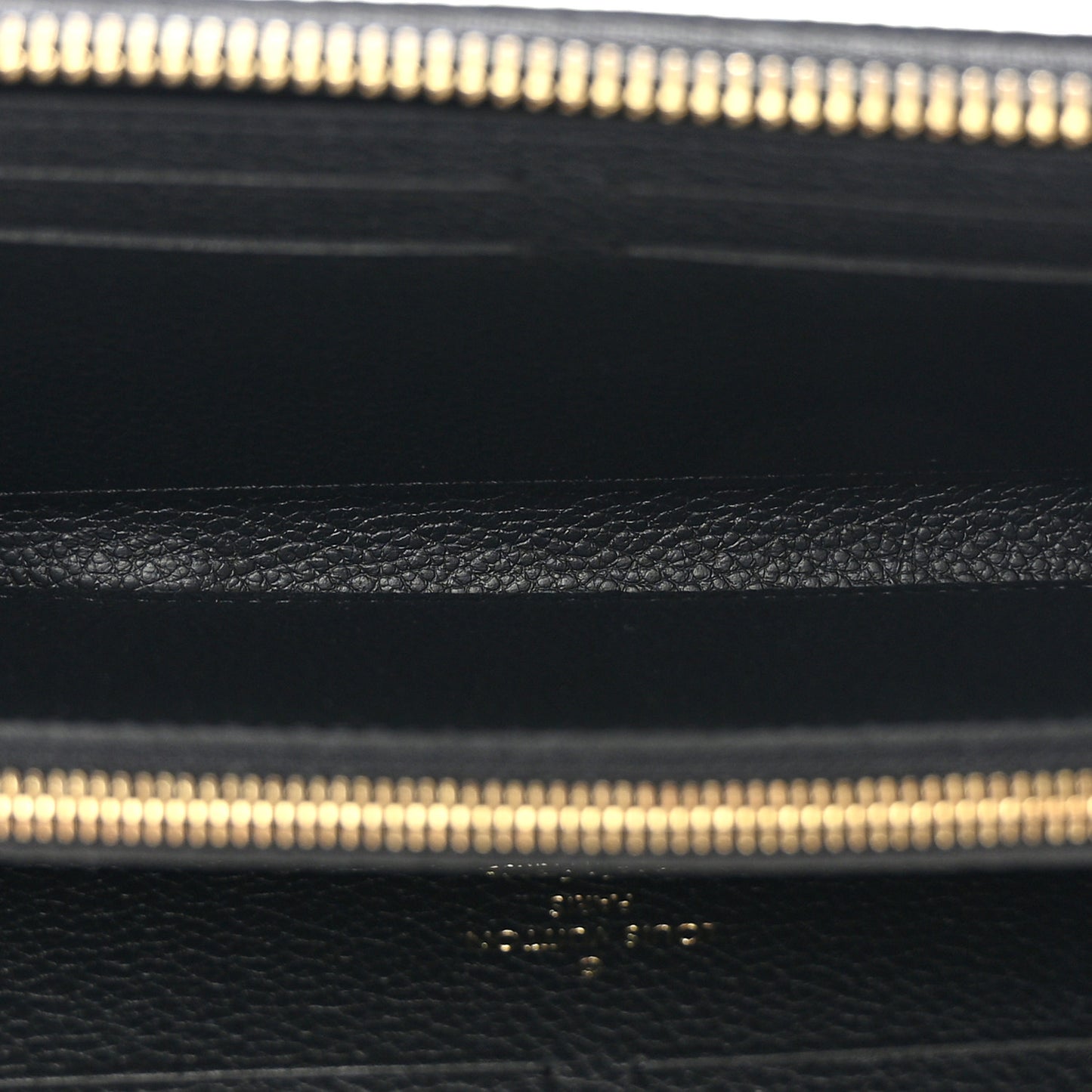 Empreinte Monogram Giant Clemence Wallet Black Beige