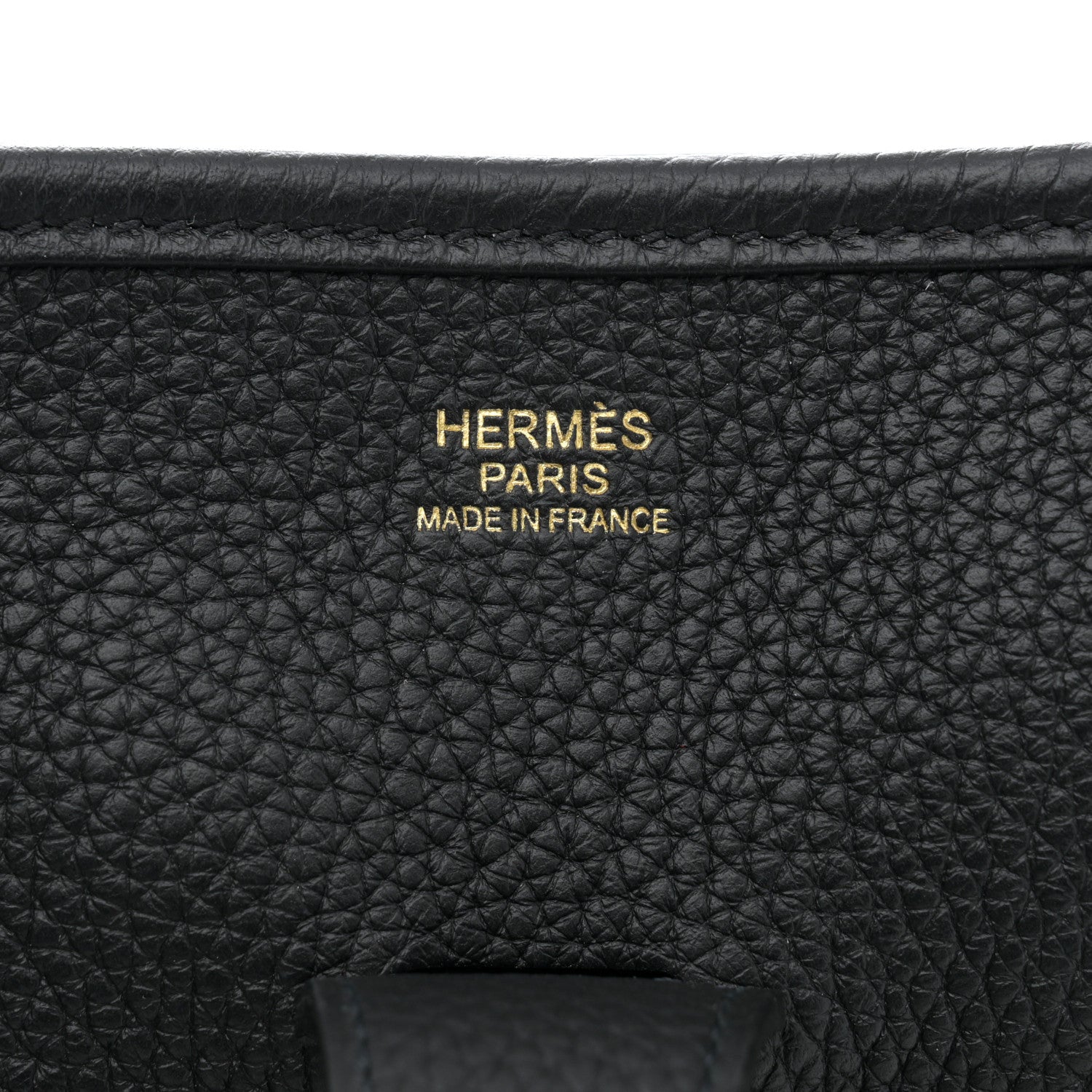 Hermes Taurillon Clemence Evelyne III GM Black 6 of 10