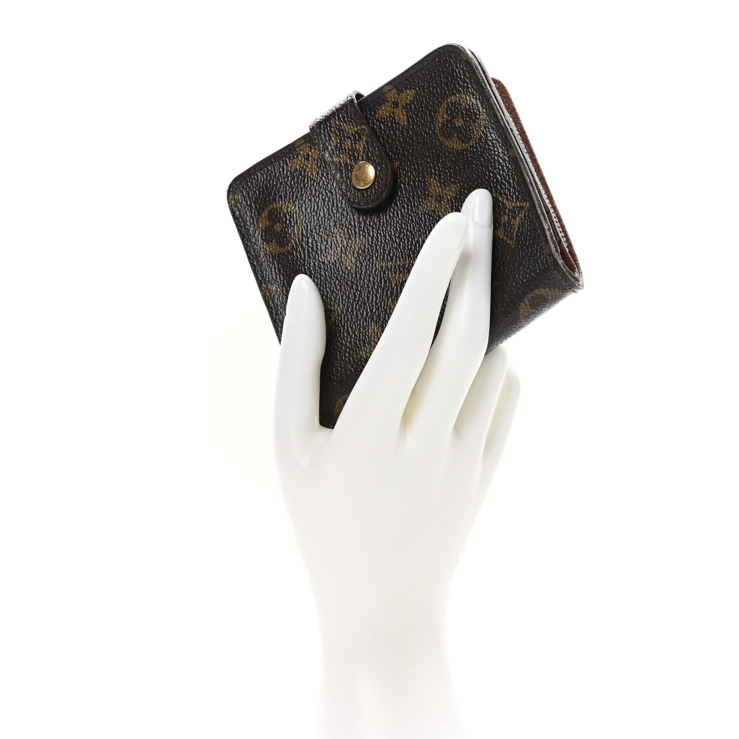 Louis Vuitton Monogram Compact Zippe Zipped Wallet 2 of 10