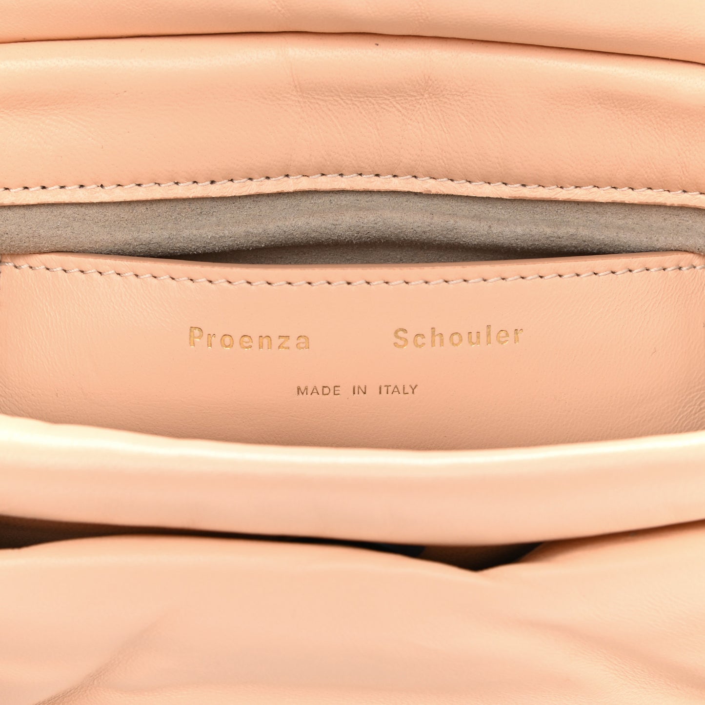 Lambskin PS Harris Small Shoulder Bag Peach