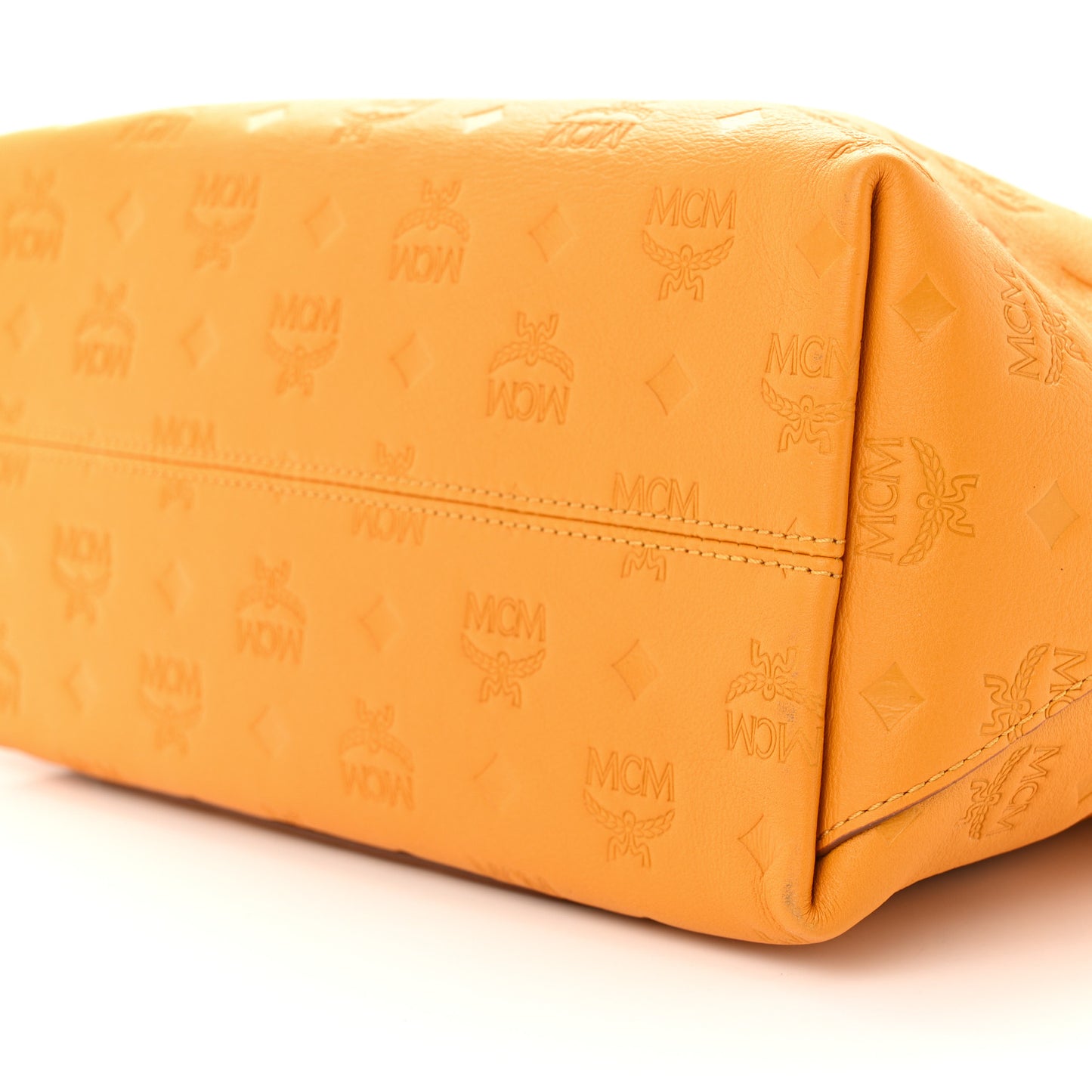 Calfskin Ottomar Monogram Medium Klara Hobo Golden Mango