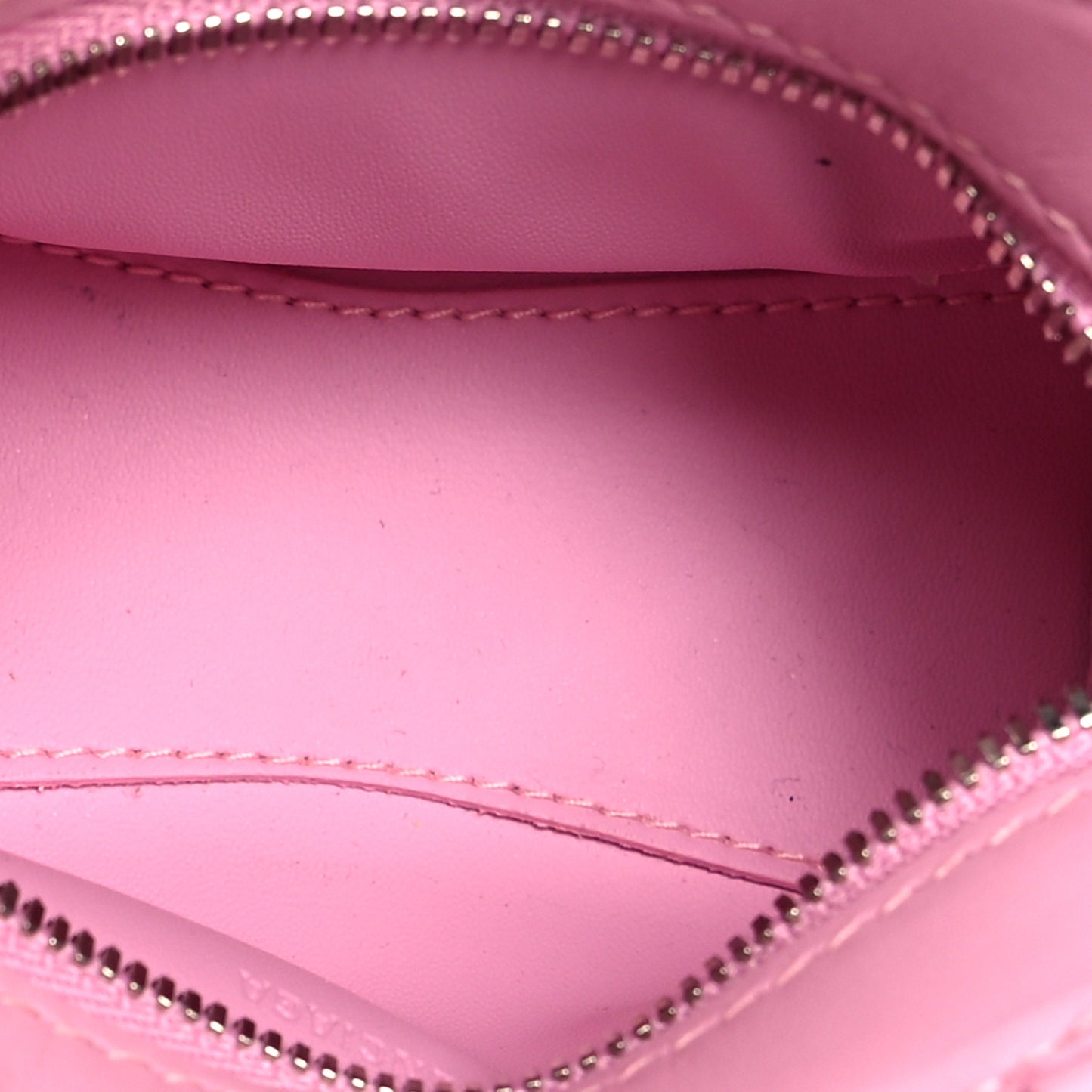 Smooth Calfskin Neo Classic Silver Hardware Super Nano City Crossbody Candy Pink