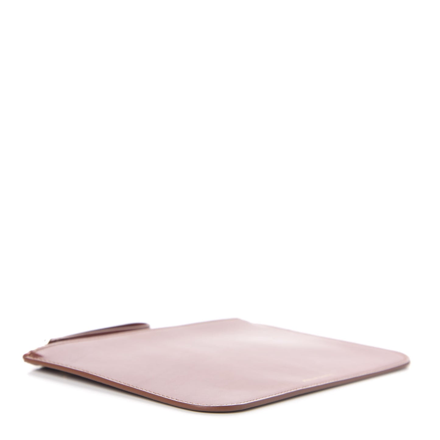 Calfskin Large Wristlet Brandy Avion