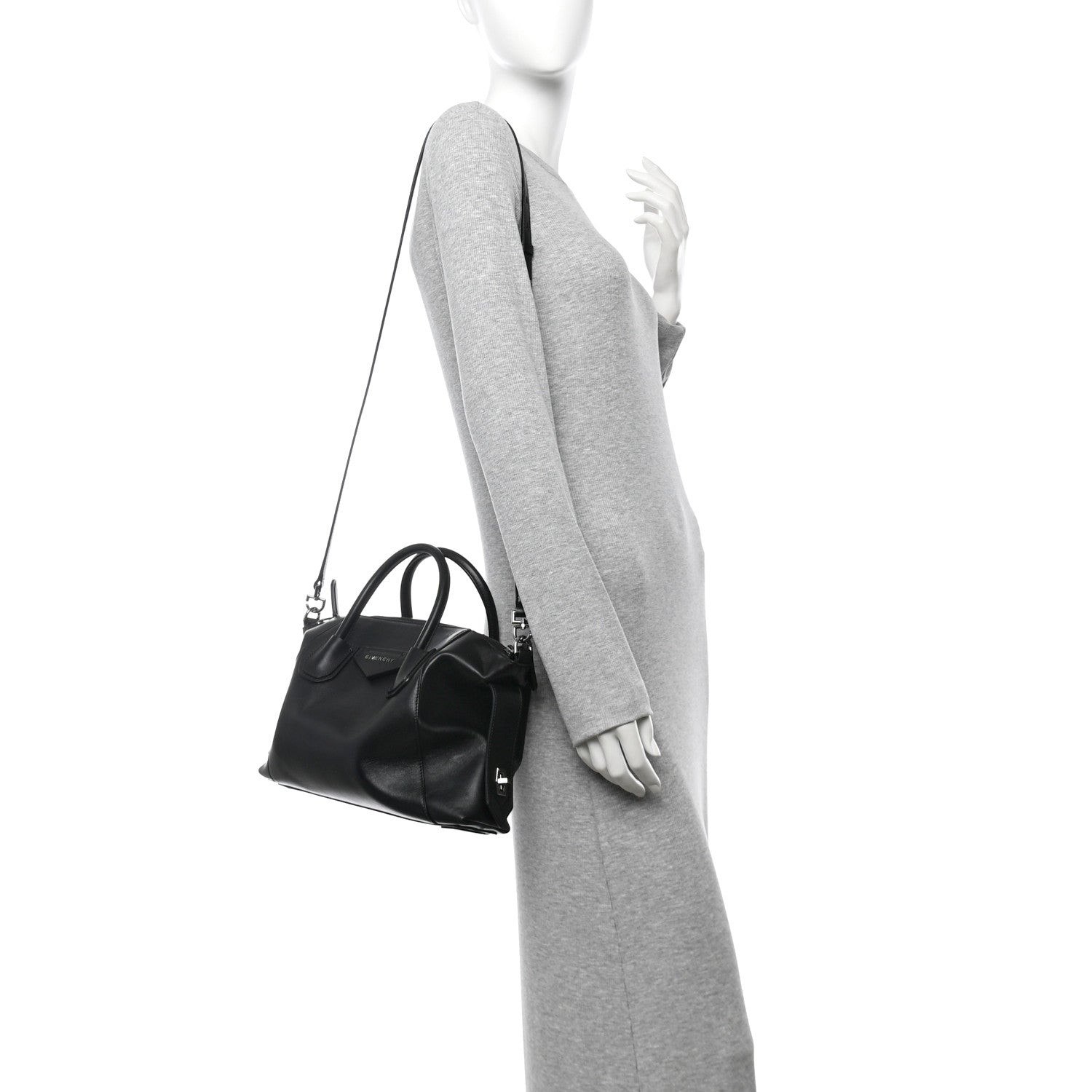 Givenchy Smooth Calfskin Small Soft Antigona Black 2 of 9