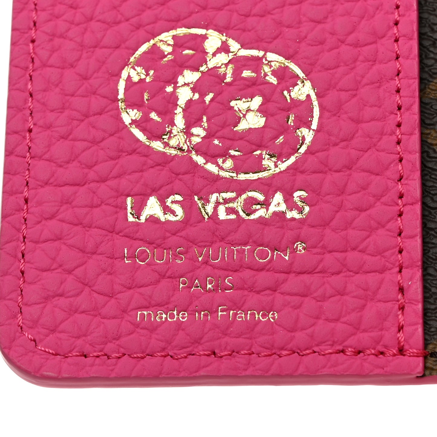 Taurillon Monogram Emily Notebook Cover PM Pink