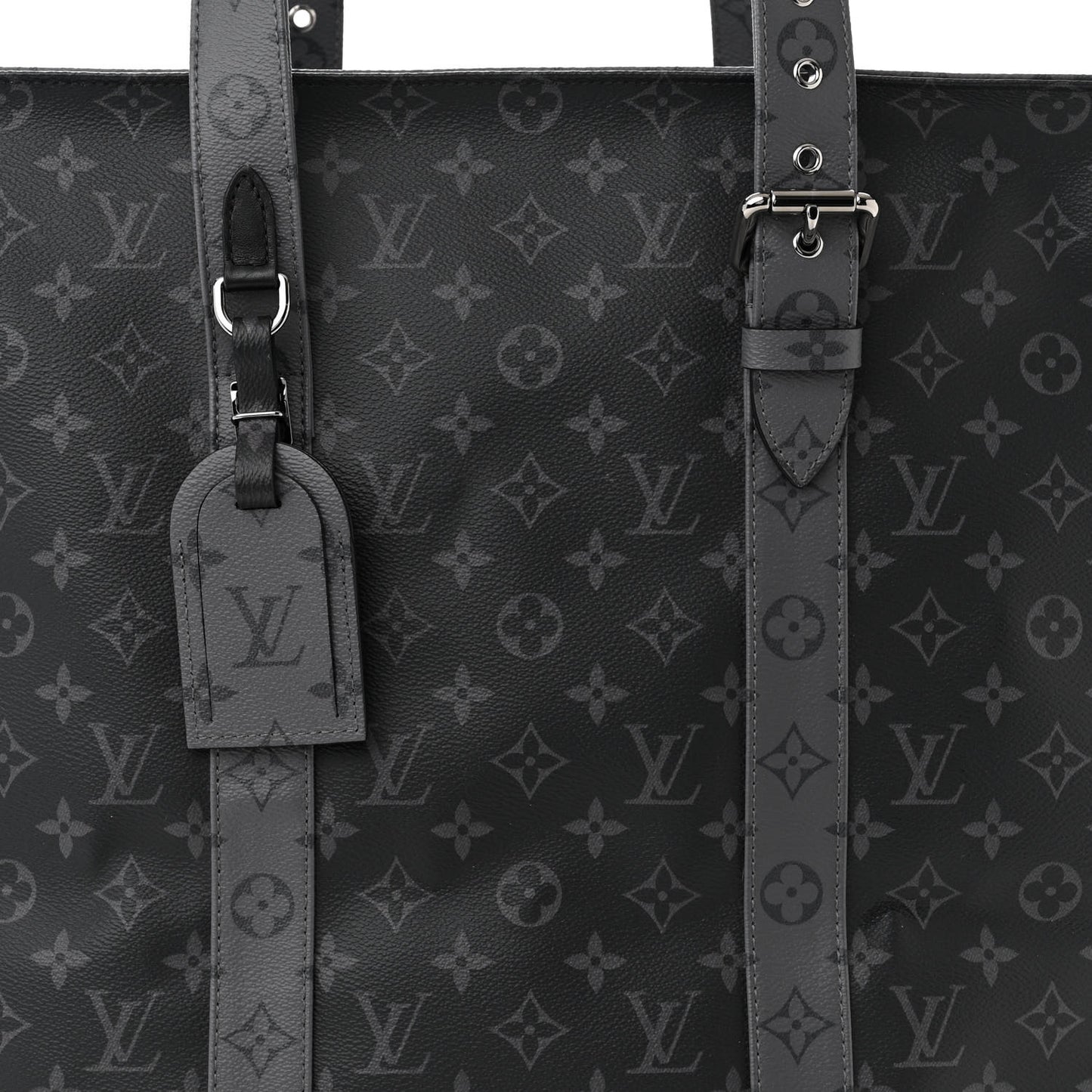 Monogram Eclipse Cabas Zippe GM Black