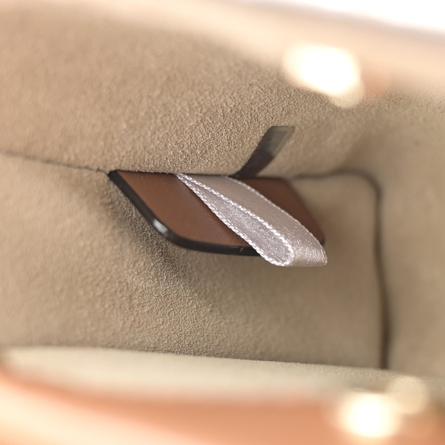 Calfskin Mini Varenne Top Handle Tan