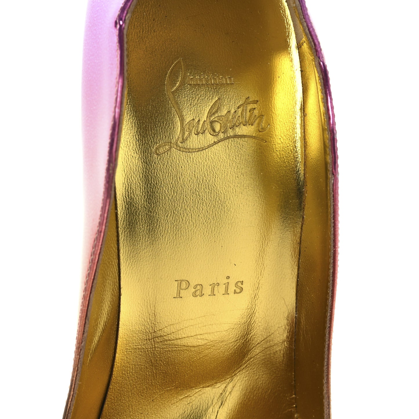 Specchio Boreal Hot Chick 100 Pumps 39.5 Multicolor Gold