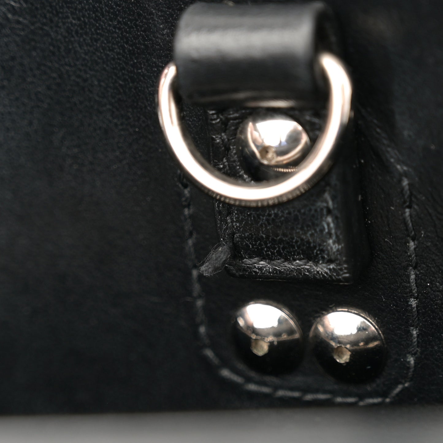 Calfskin Crocodile Embossed Baby Sac De Jour Black