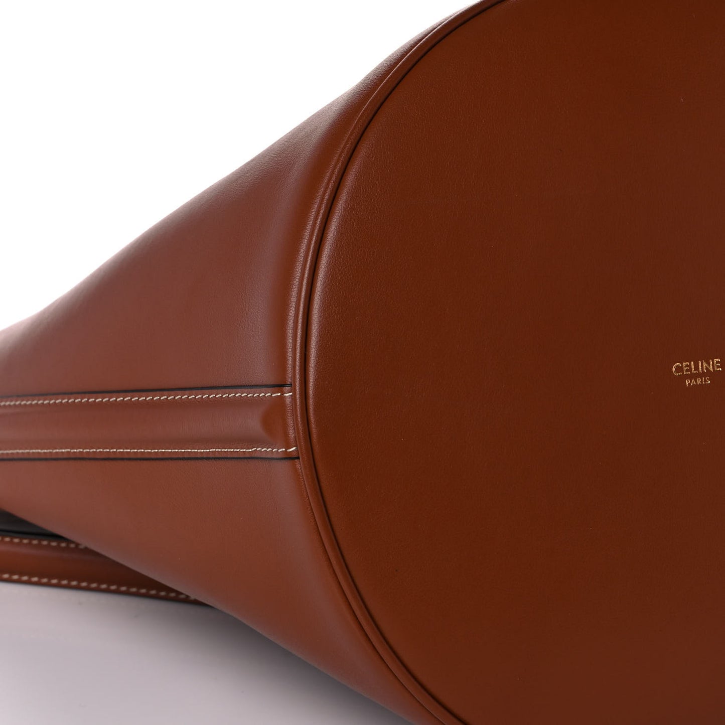 Smooth Calfskin Bucket 16 Bag Tan