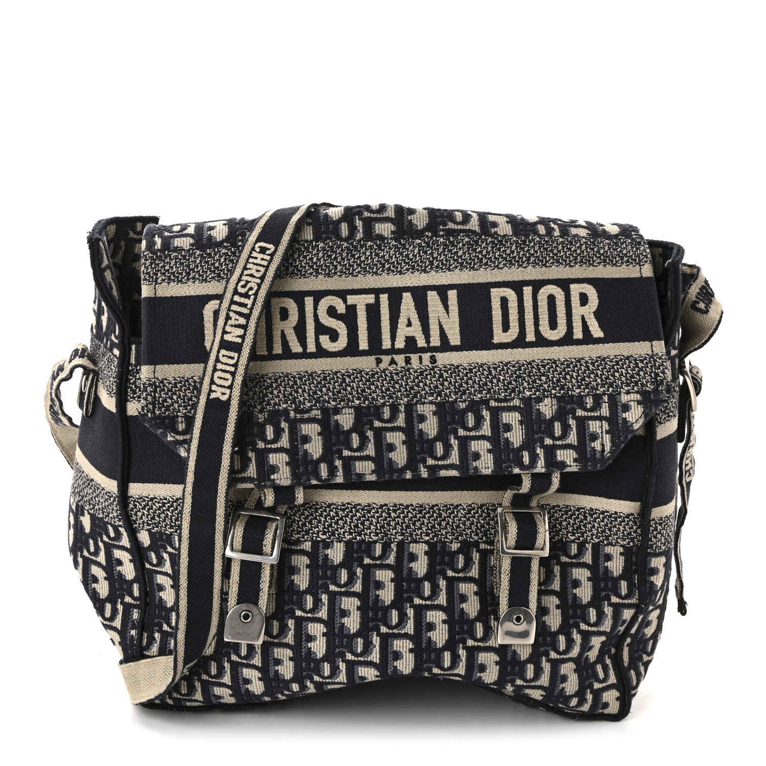 Christian Dior Oblique Medium Diorcamp Messenger Blue 1808568