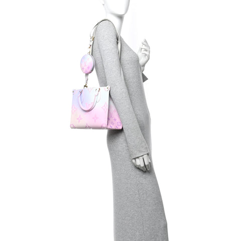 Monogram Giant Spring In The City Onthego PM Sunrise Pastel