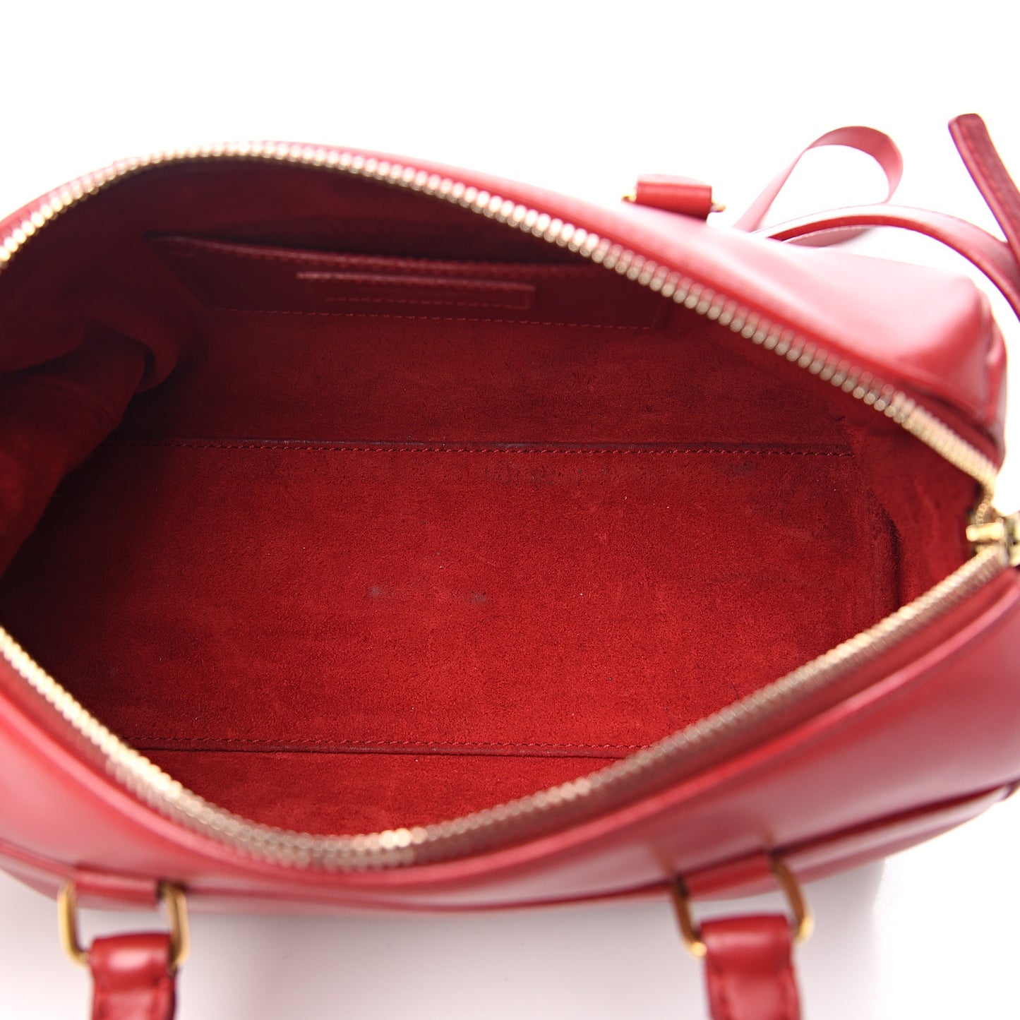 Calfskin Classic Baby Duffle Red
