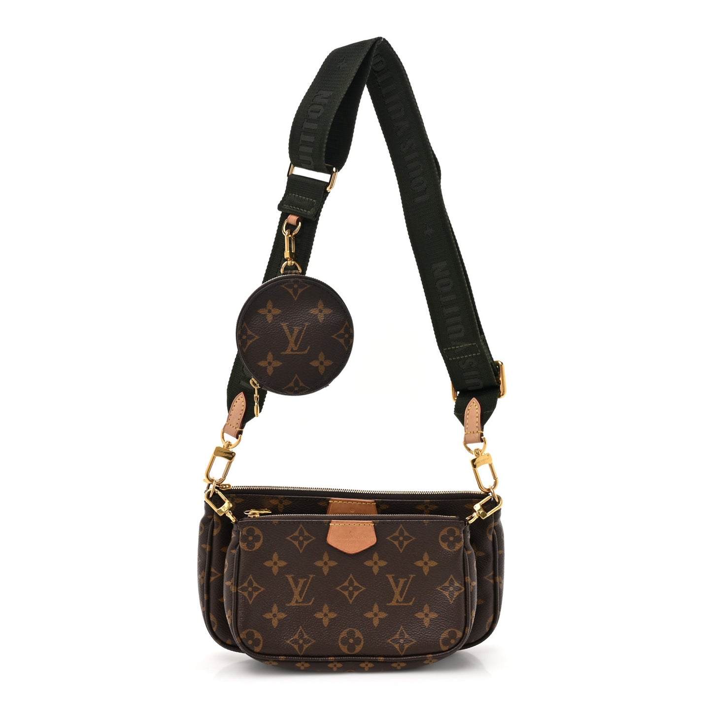 Monogram Multi Pochette Accessories Kaki