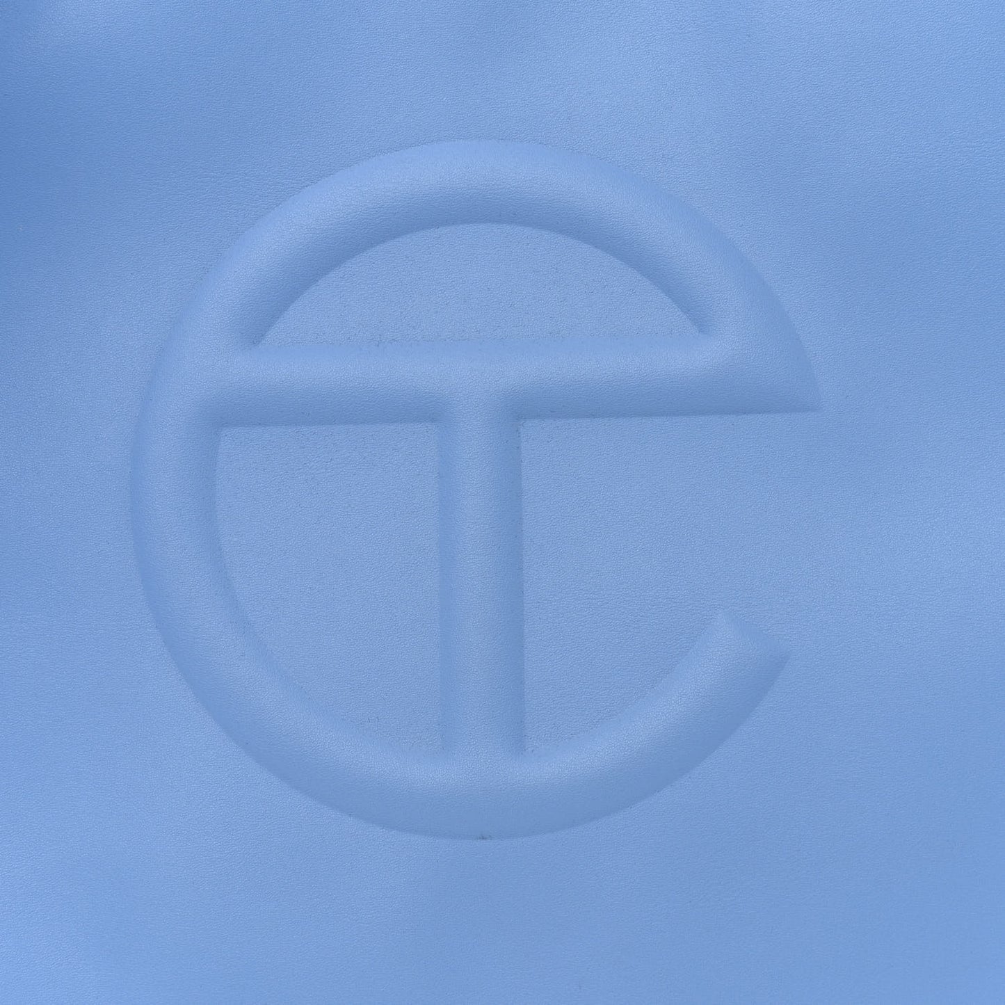 Vegan Leather Medium Shopping Bag Cerulean