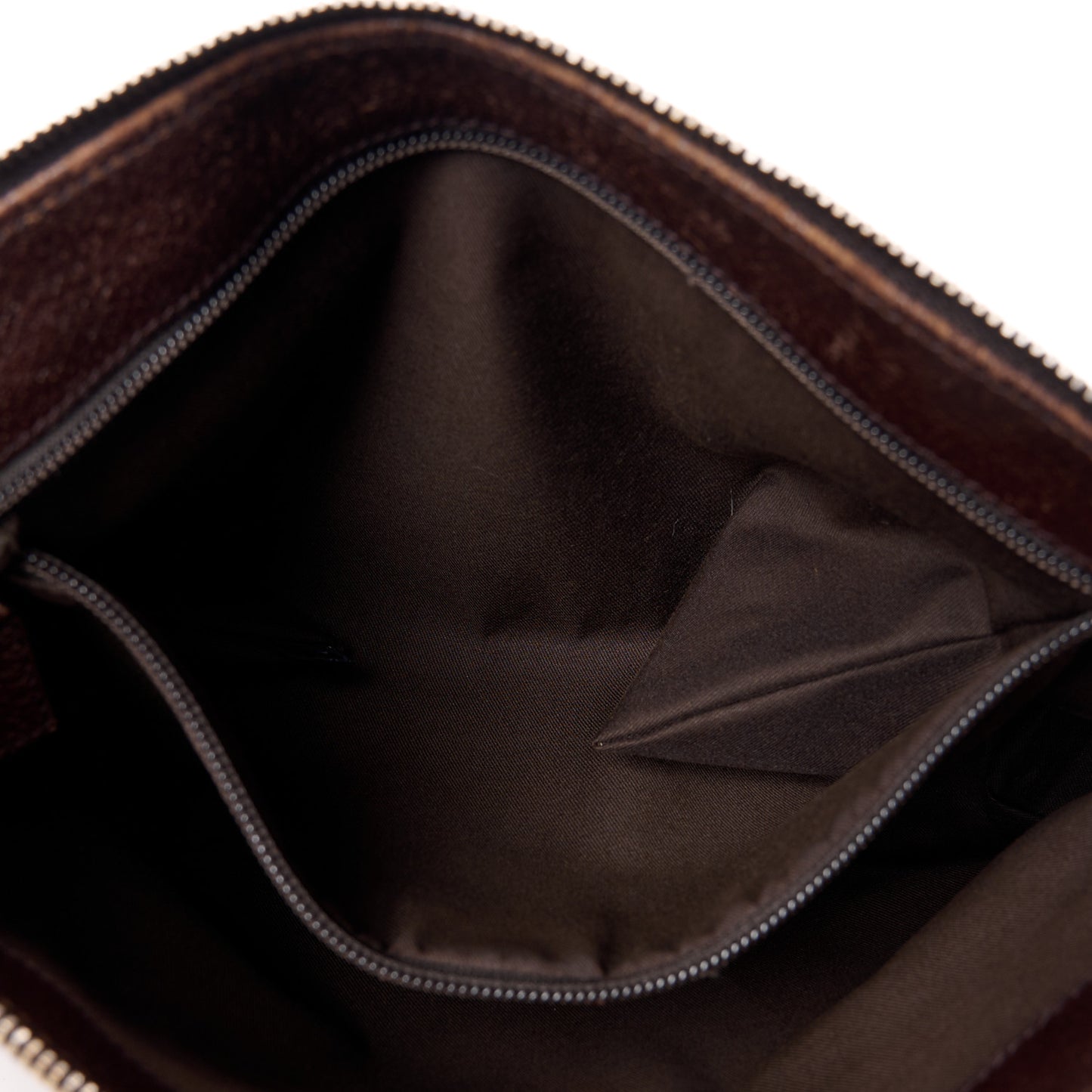 Monogram Joy Messenger Bag Dark Brown