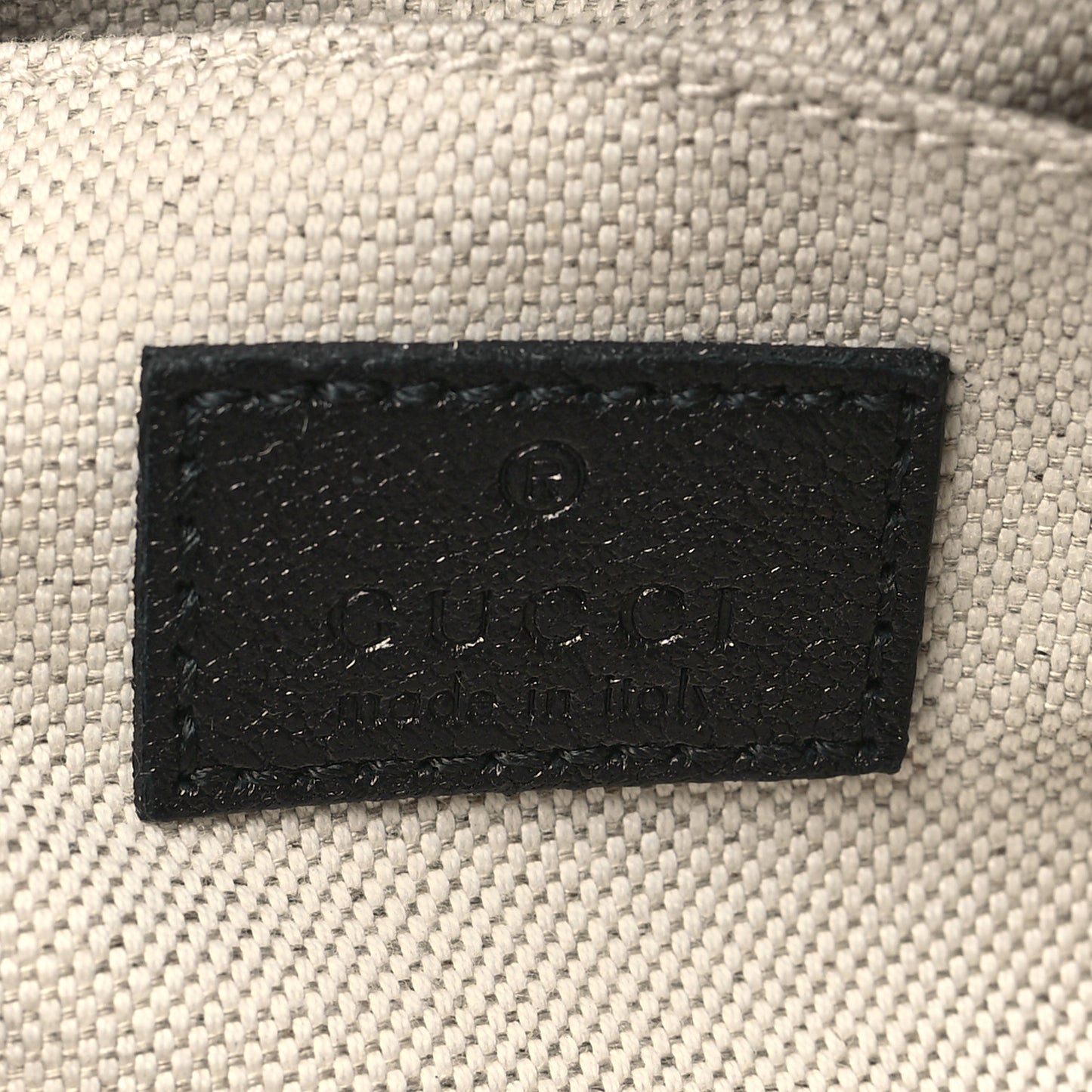 Sakai Be Green Calfskin Diagonal Stitched Small Blondie Shoulder Bag Black