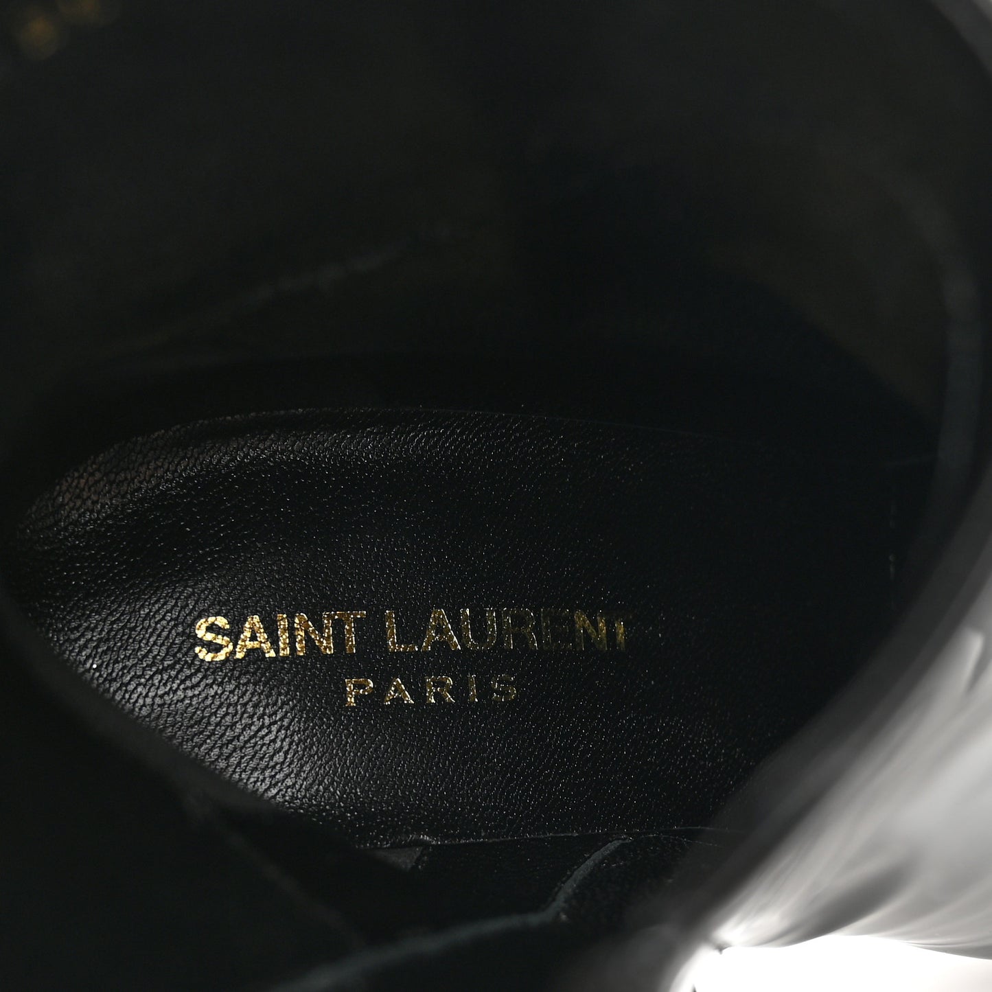 Patent Loulou Booties 36.5 Black