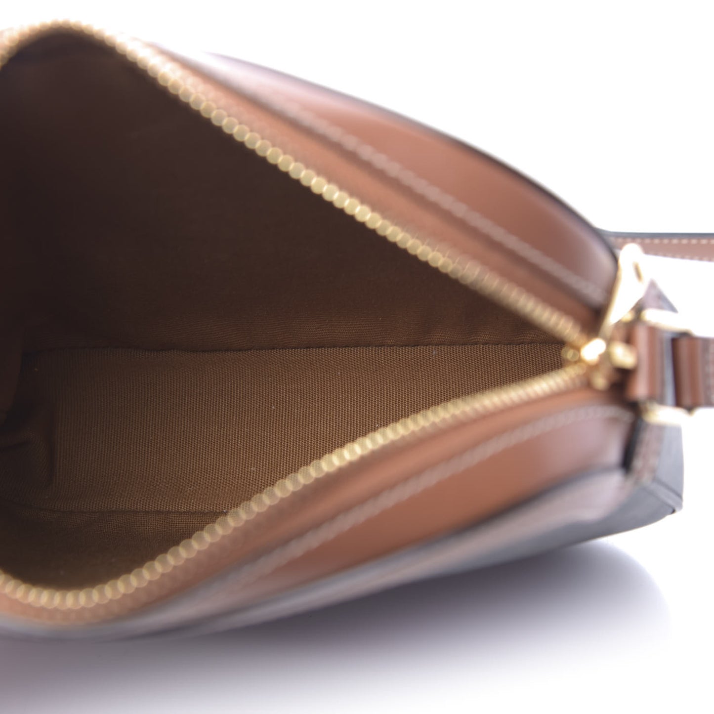 Triomphe Canvas Small Camera Bag Tan
