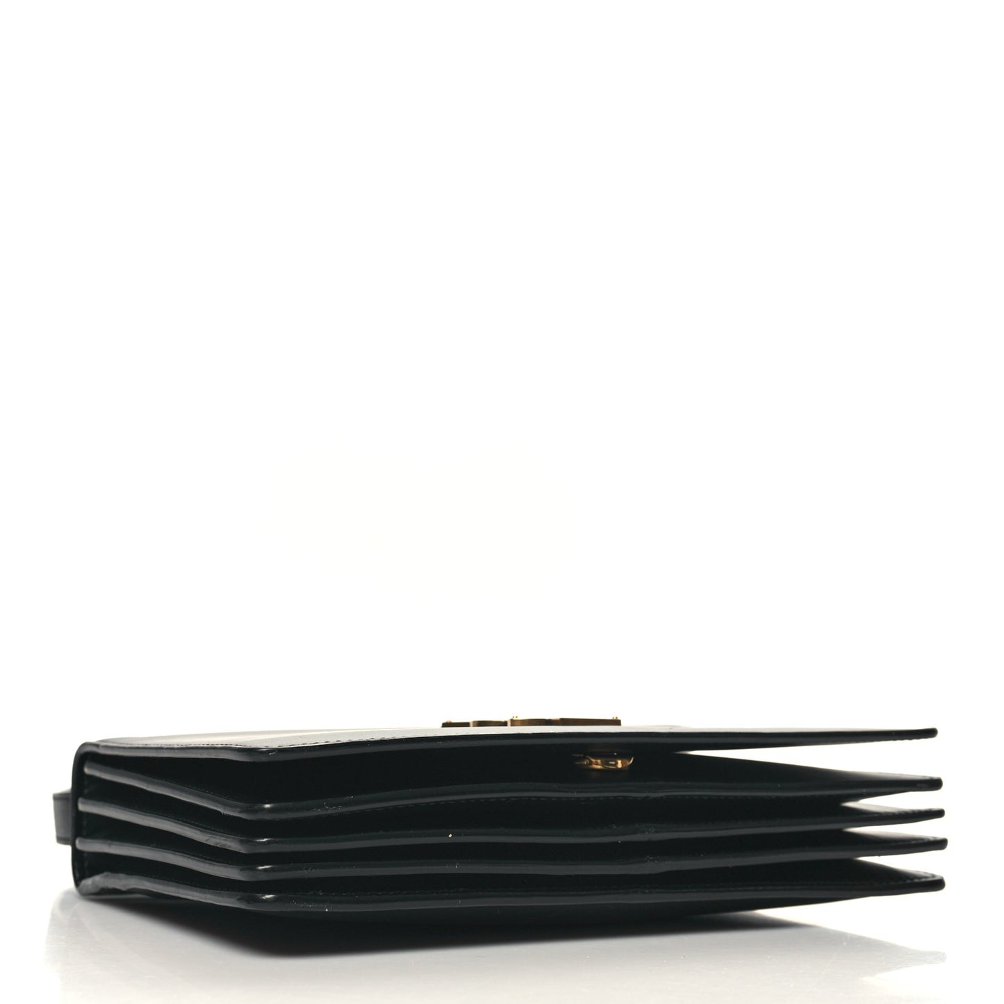 Calfskin Monogram Small Dylan Shoulder Bag Black