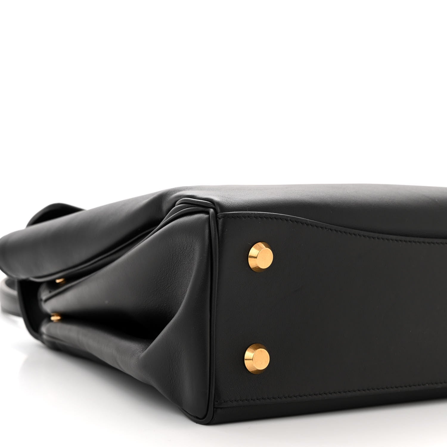Balenciaga Natural Smooth Calfskin Medium Rodeo Top Handle Handbag Black 9 of 10