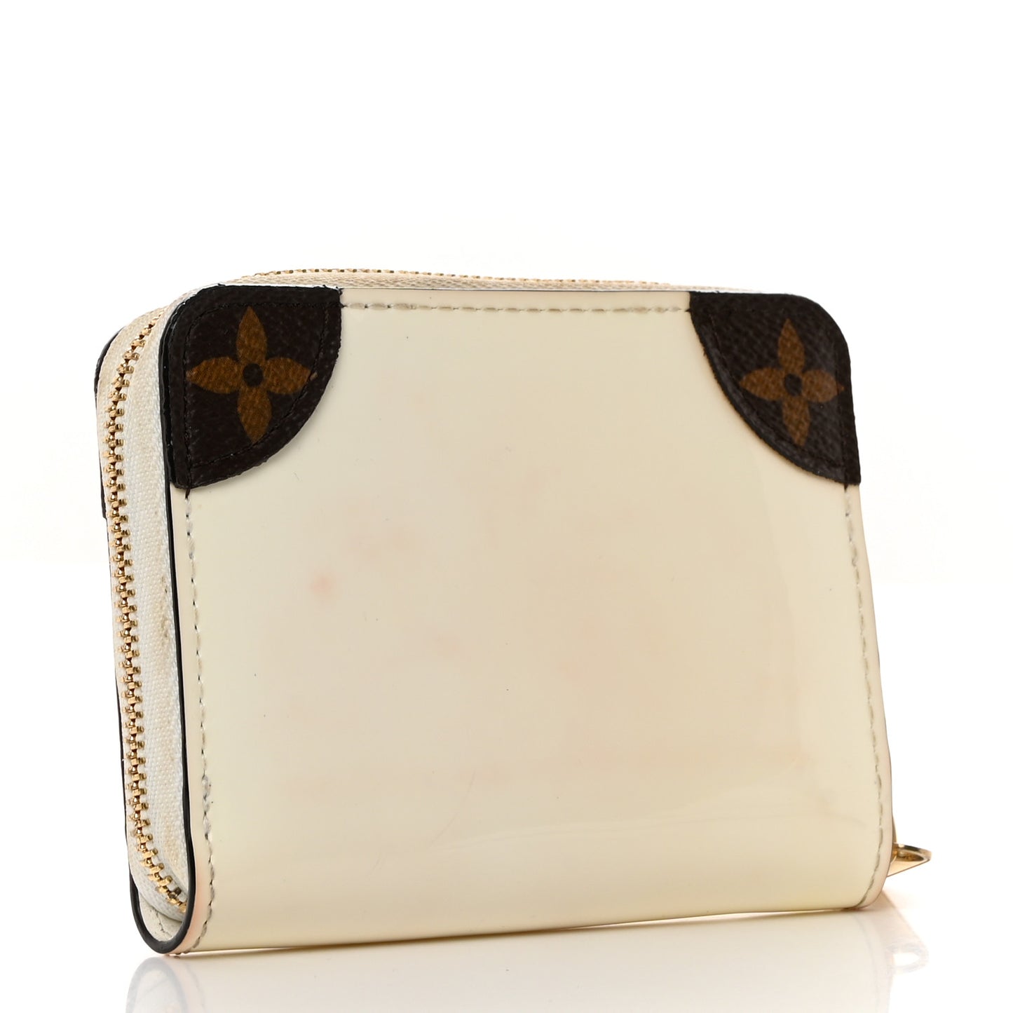 Patent Miroir Venice Zippy Coin Purse Snow