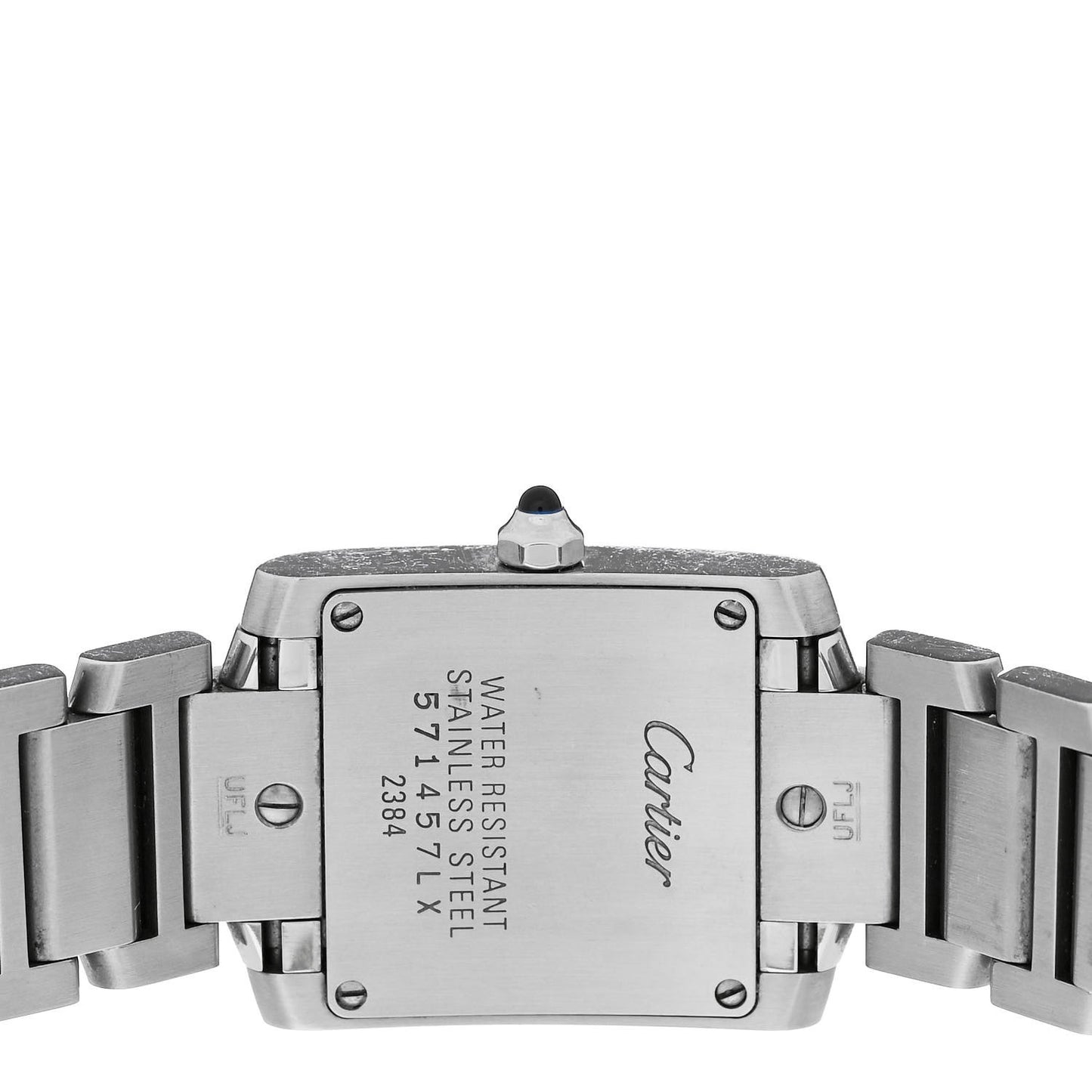 Stainless Steel 20mm Tank Francaise Quartz Watch