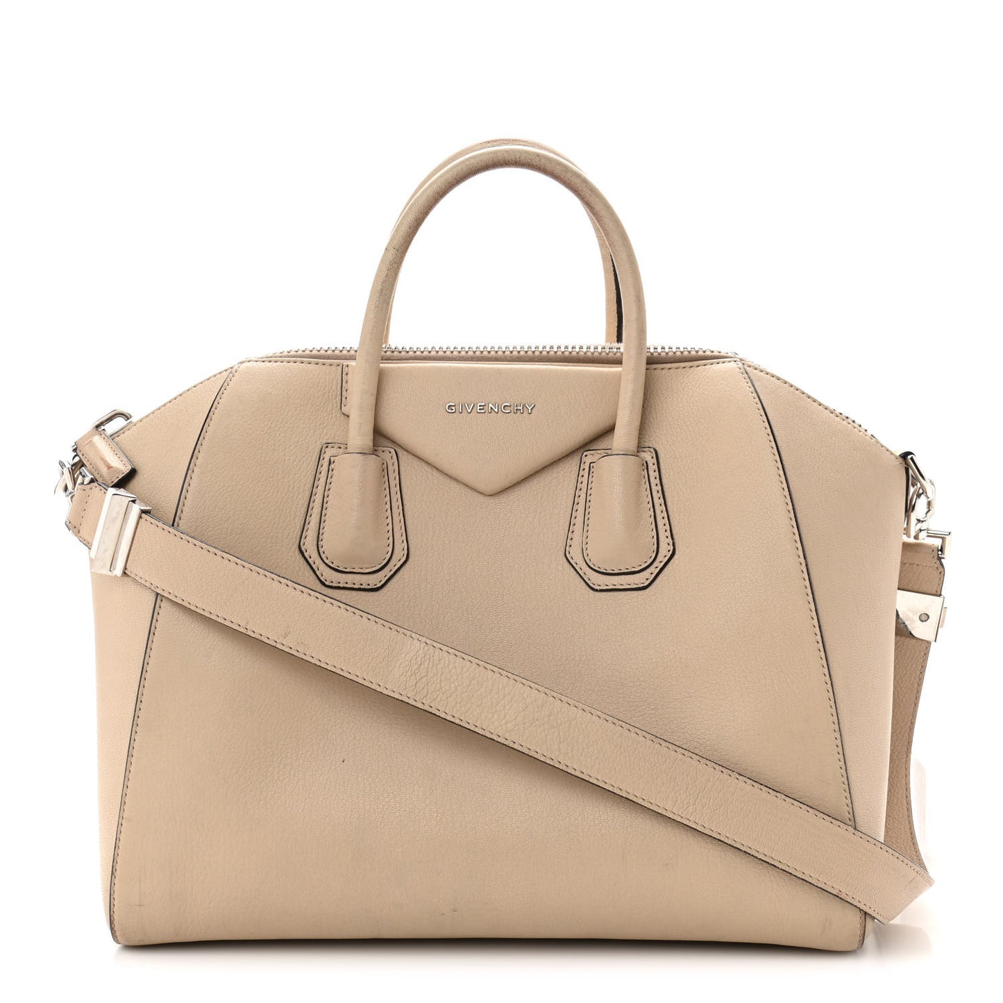 Sugar Goatskin Medium Antigona Nude
