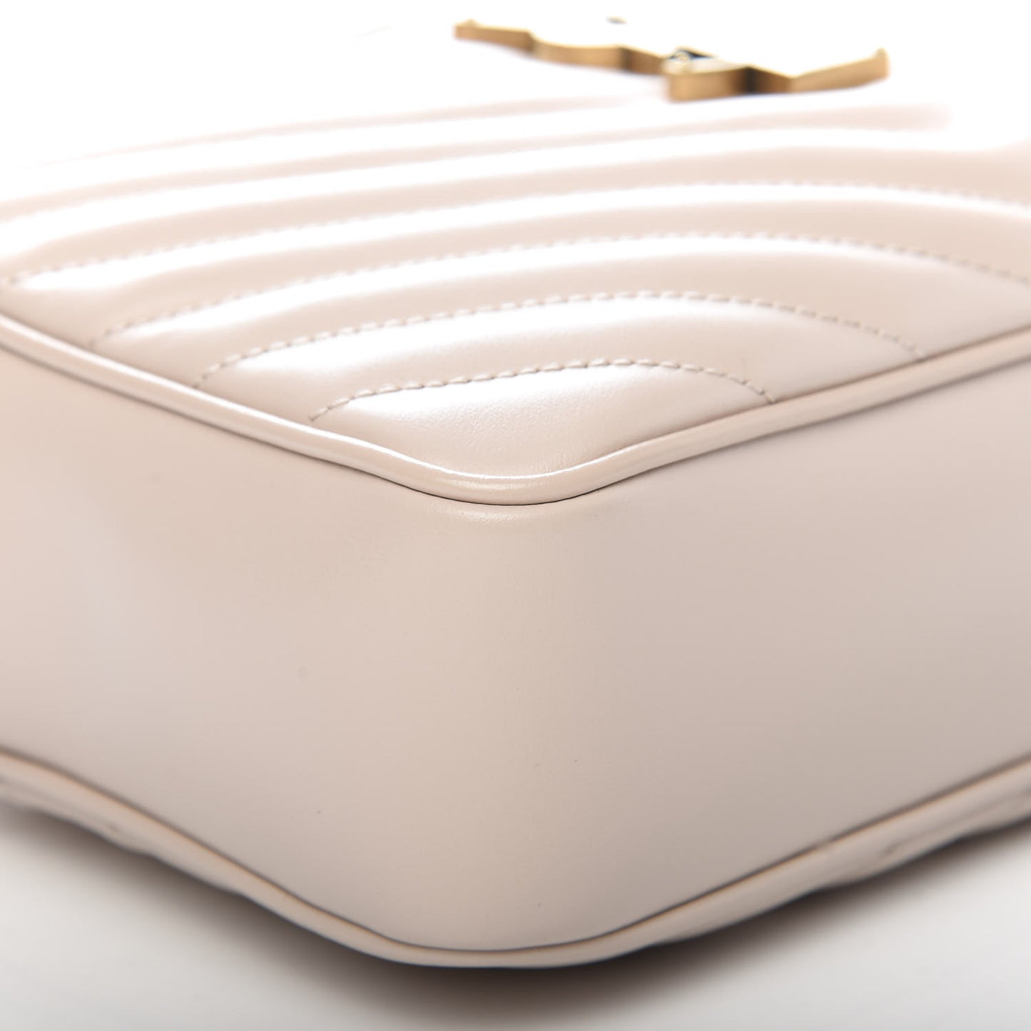 Calfskin Matelasse Monogram Lou Camera Bag Washed Light Pink