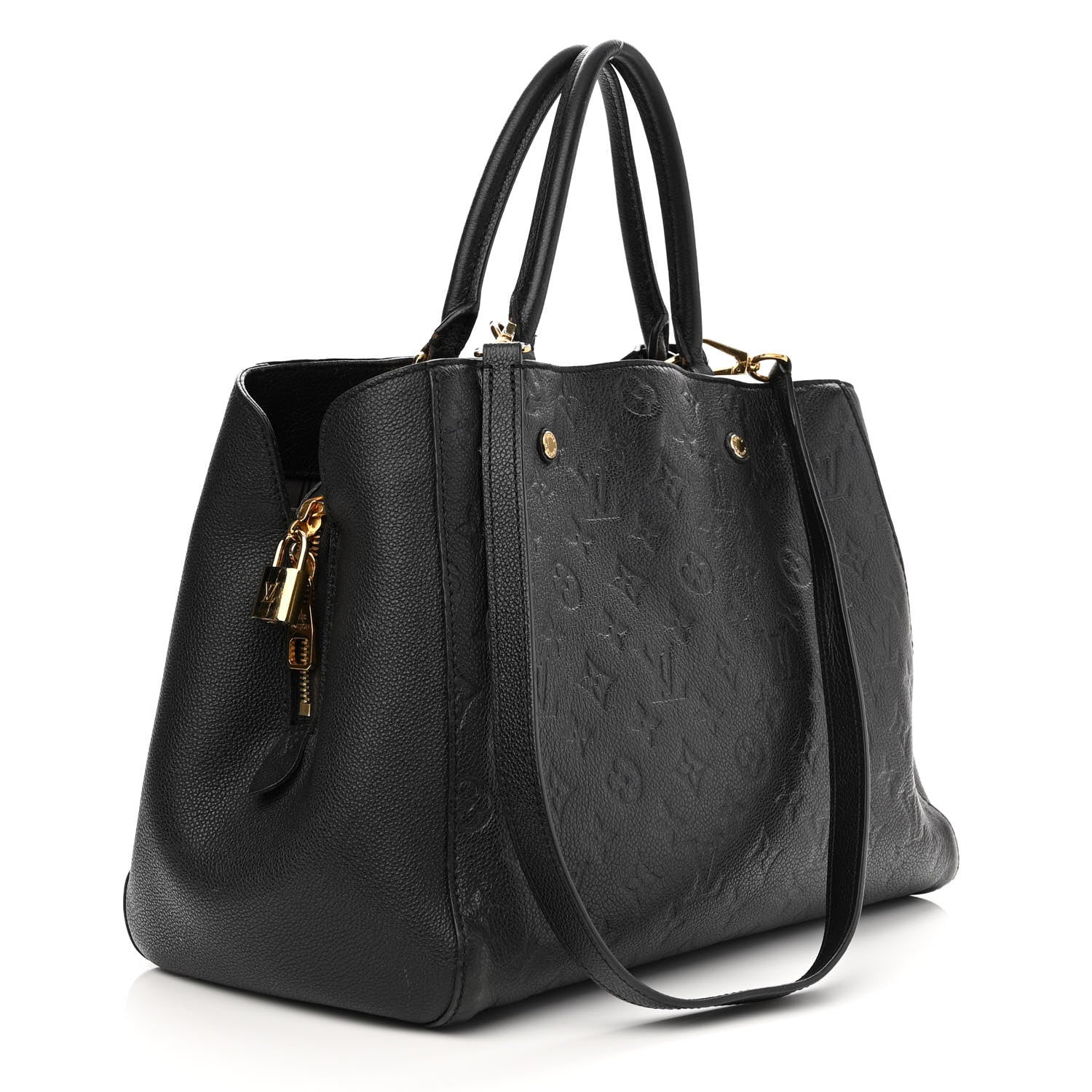 Louis Vuitton Empreinte Montaigne GM Black 2 of 17