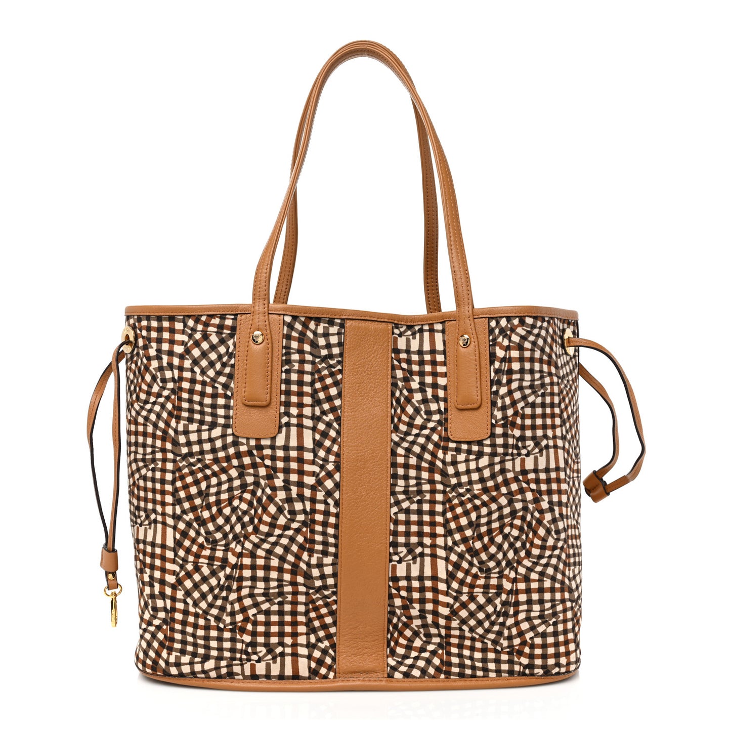 Visetos Medium Liz Reversible Shopper Tote Cognac