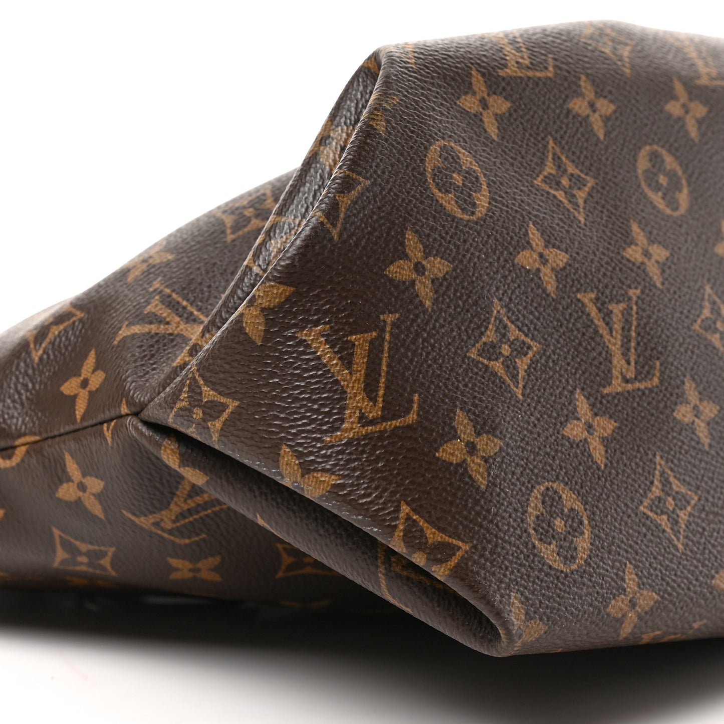 Monogram Flower Zipped Tote MM Bordeaux