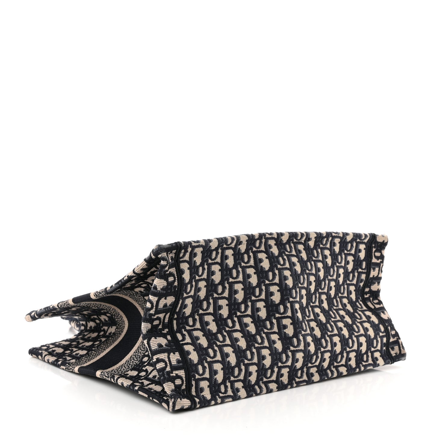 Oblique Medium Book Tote Blue Multicolor