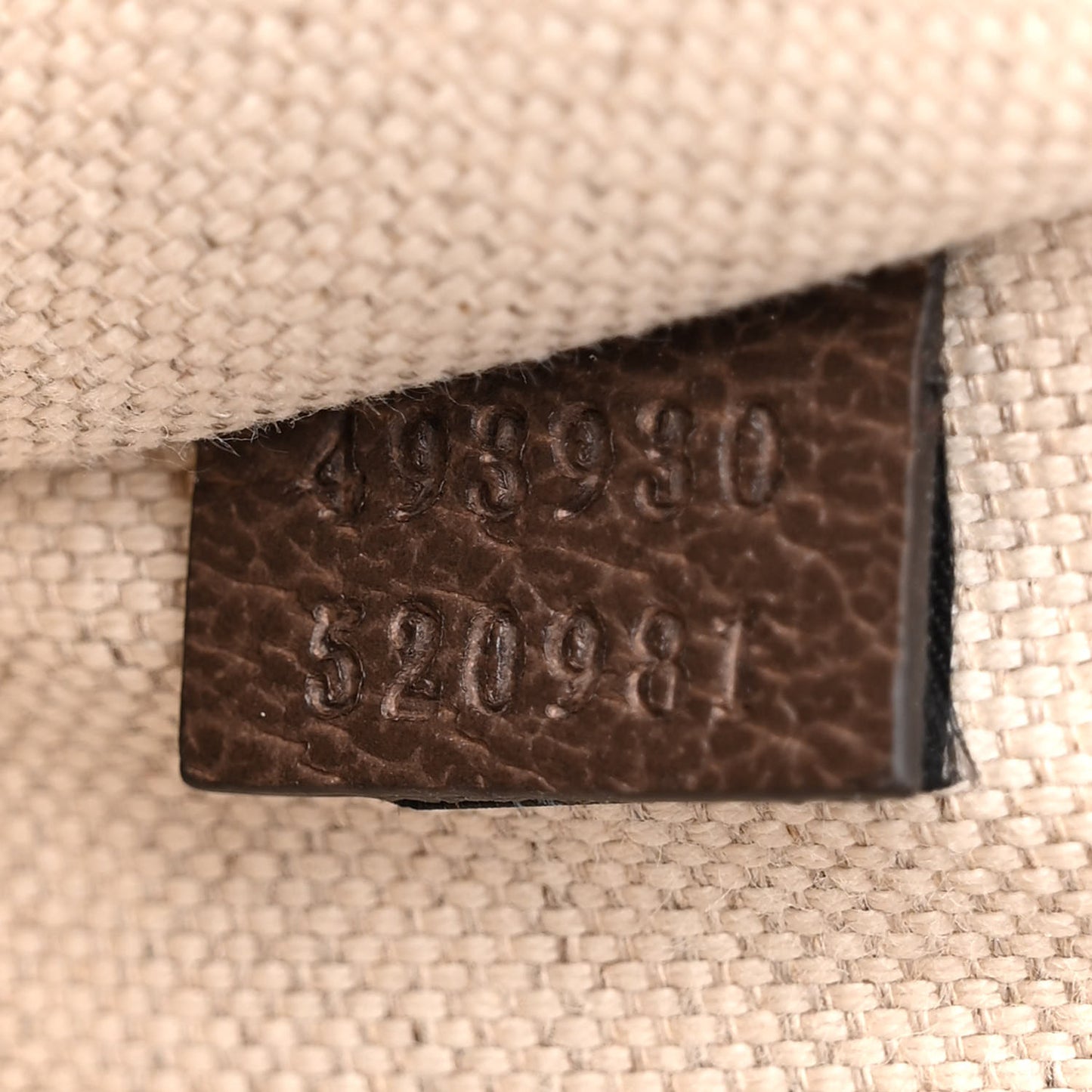 GG Supreme Monogram Neo Vintage Web Belt Bag Brown