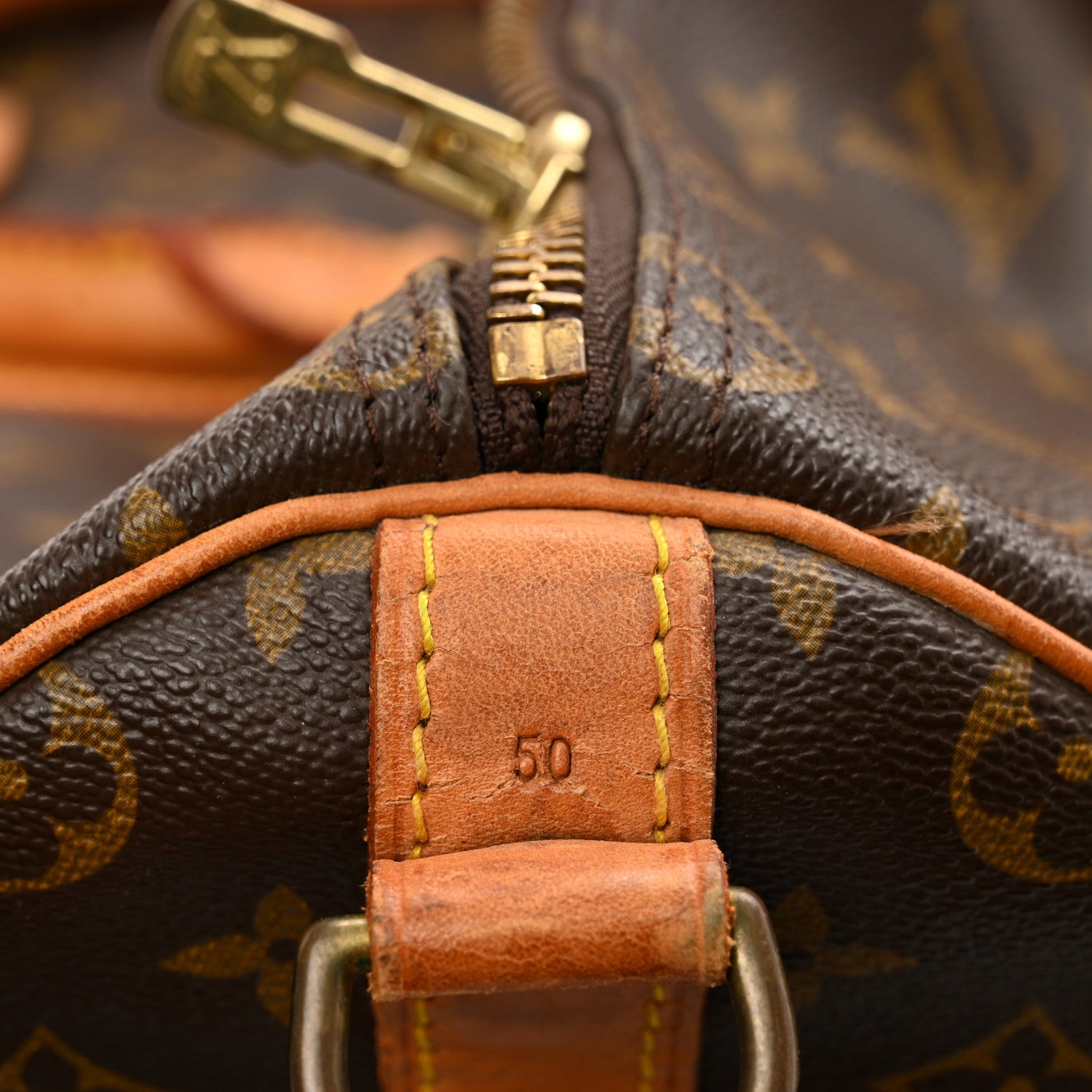 Louis Vuitton Monogram Keepall Bandouliere 50 7 of 17
