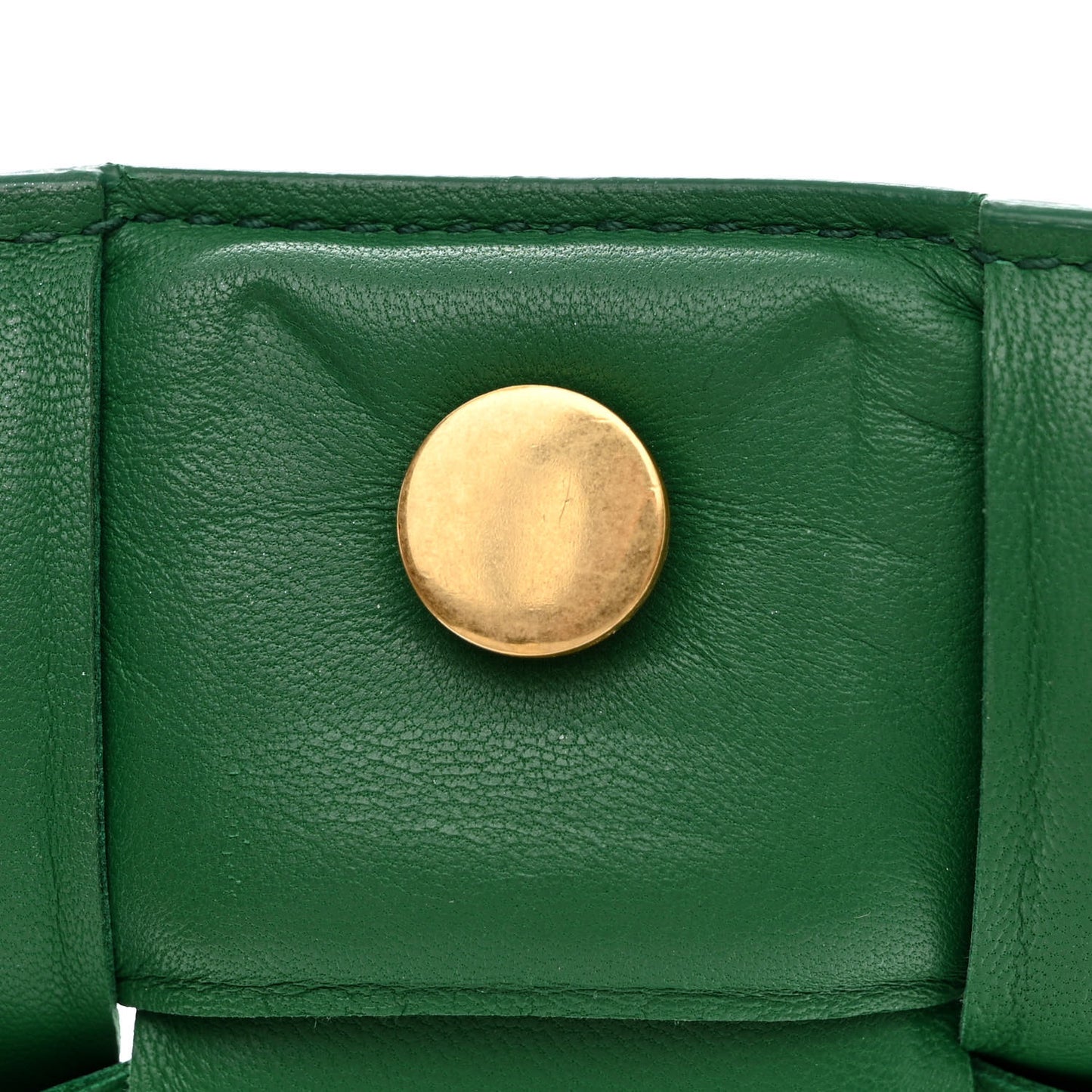 Nappa Maxi Intreccio Padded Cassette Crossbody Bag Racing Green
