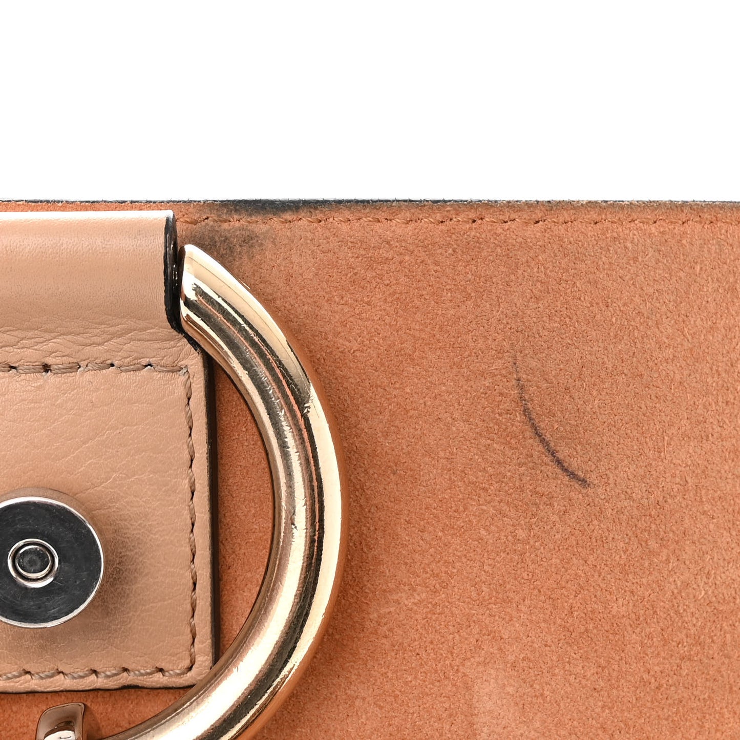 Calfskin Medium Faye Day Shoulder Bag Blush Nude