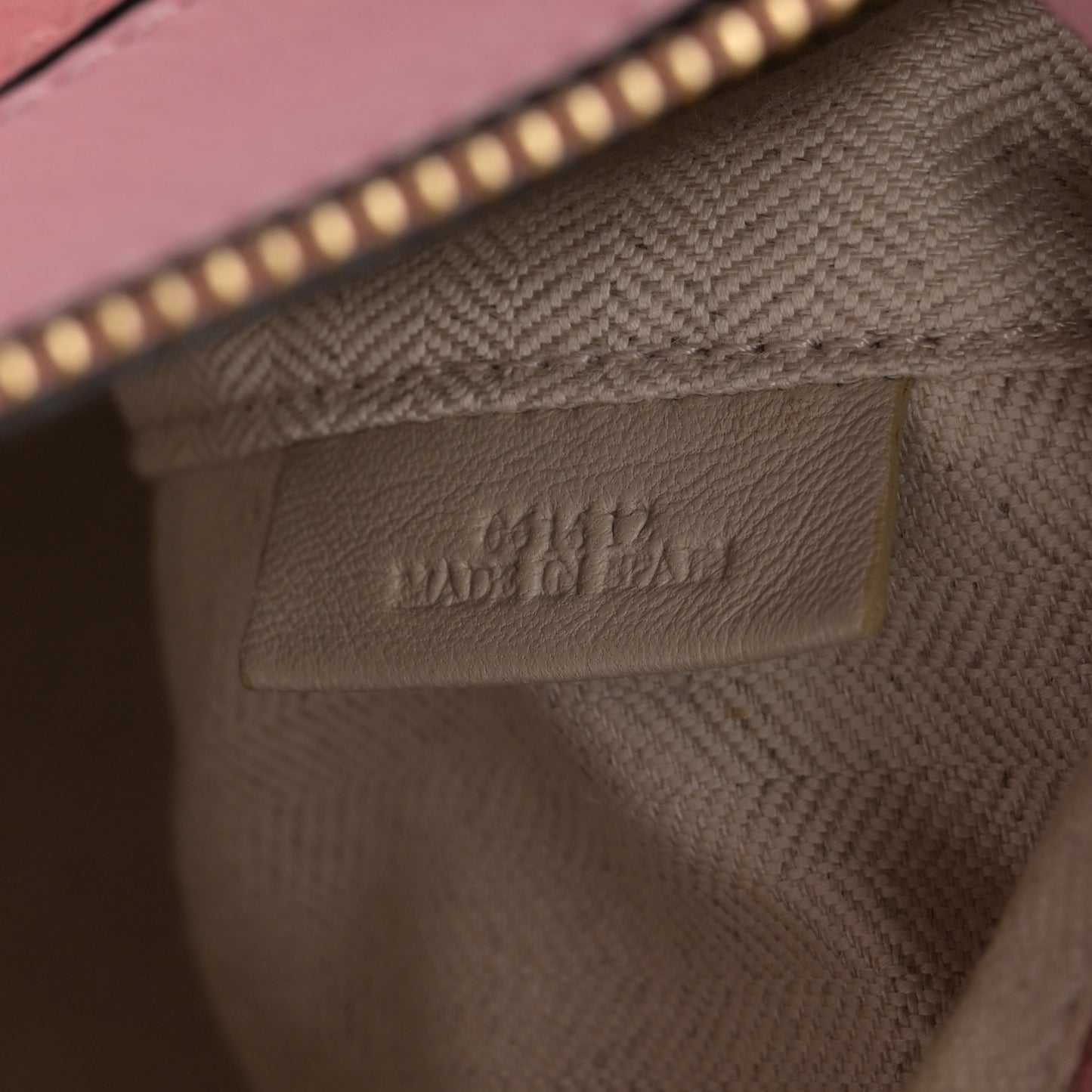 Calfskin Medium Puzzle Bag Soft Pink